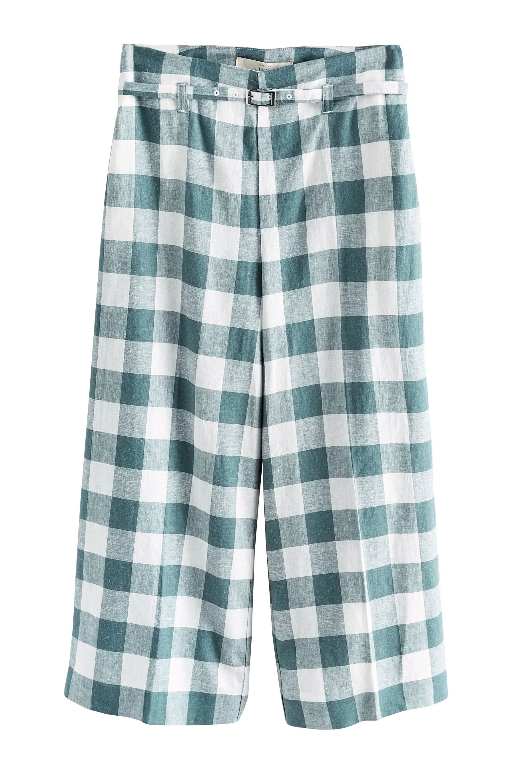 Next Culotte Hosenrock mit Vichykaros, Gürte, Kurzgröße (1-tlg)