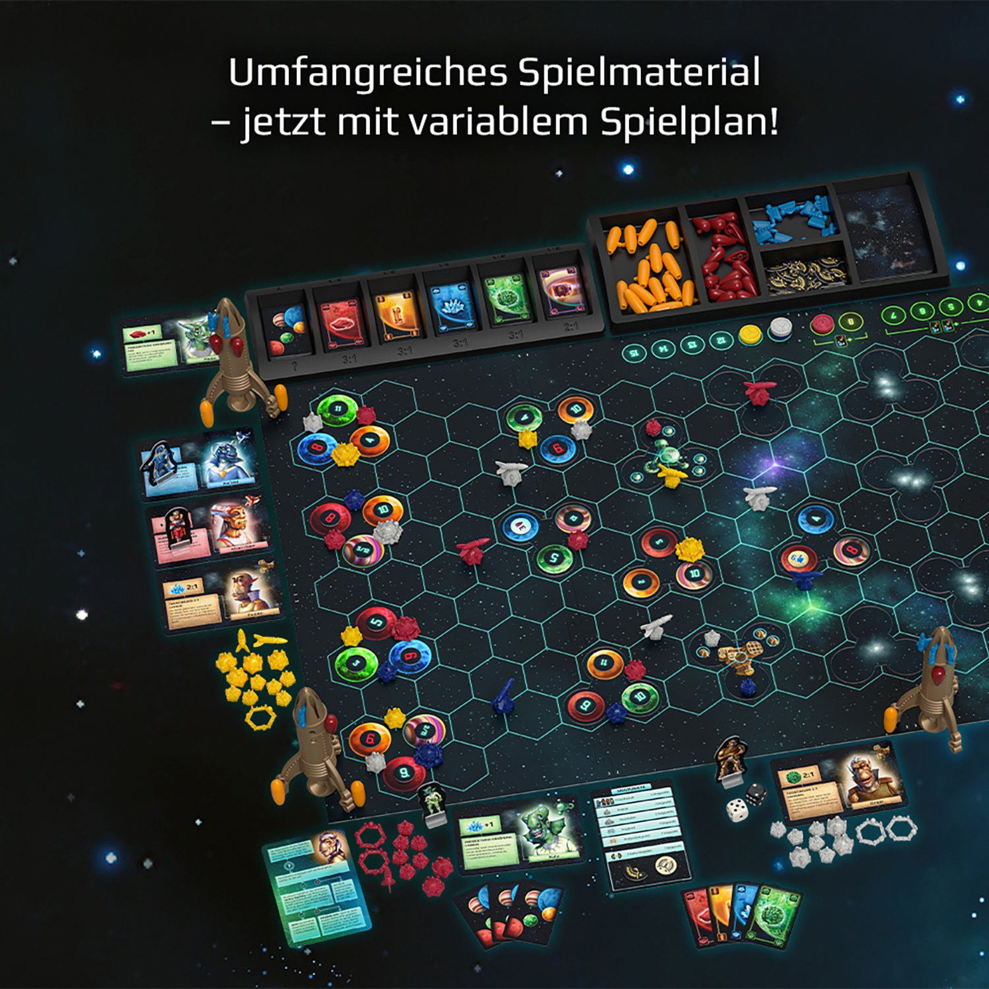 Kosmos Spiel Kosmos CATAN - Sternenfahrer, Brettspiel