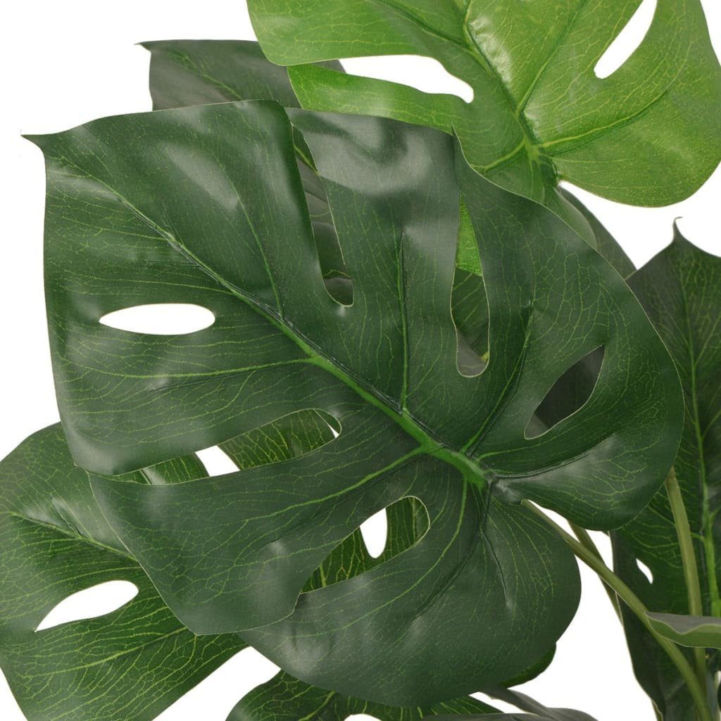 Grün, Kunstpflanze Höhe 45 Monstera-Pflanze cm Künstliche Topf cm mit furnicato, 45