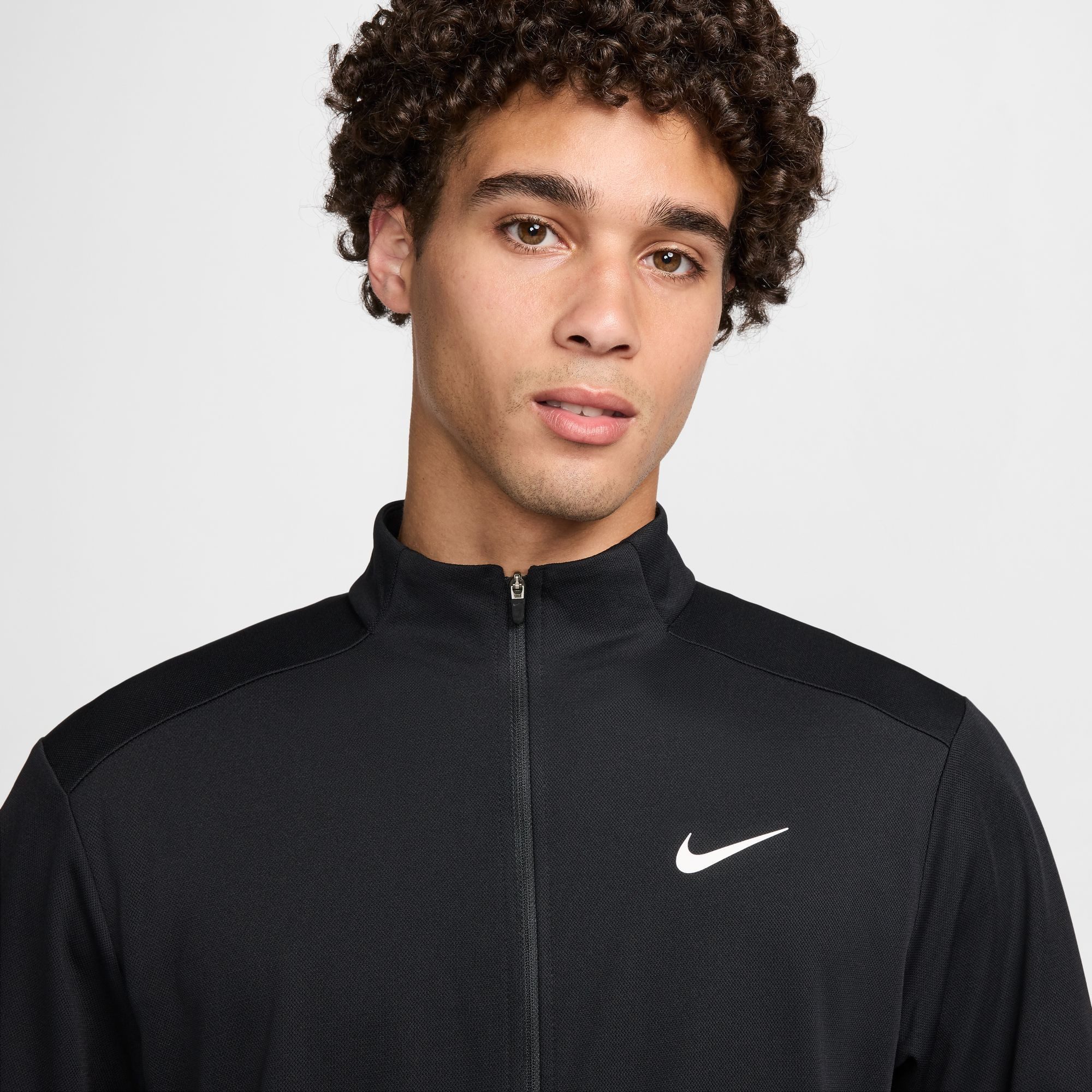 Nike Trainingsjacke M NK DF TOTALITY KNIT JACKET sportlicher Stil, leichtes Material, feuchtigkeitsableitend
