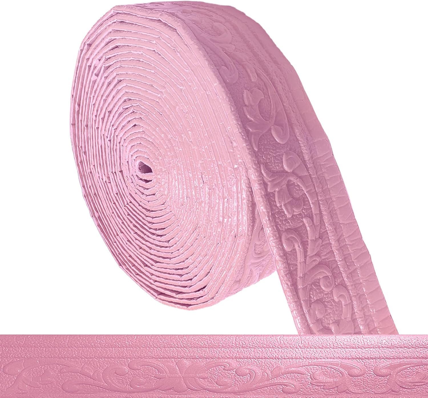 Bordüre 3D Stuckleisten Wand, Zierleisten Selbstklebend