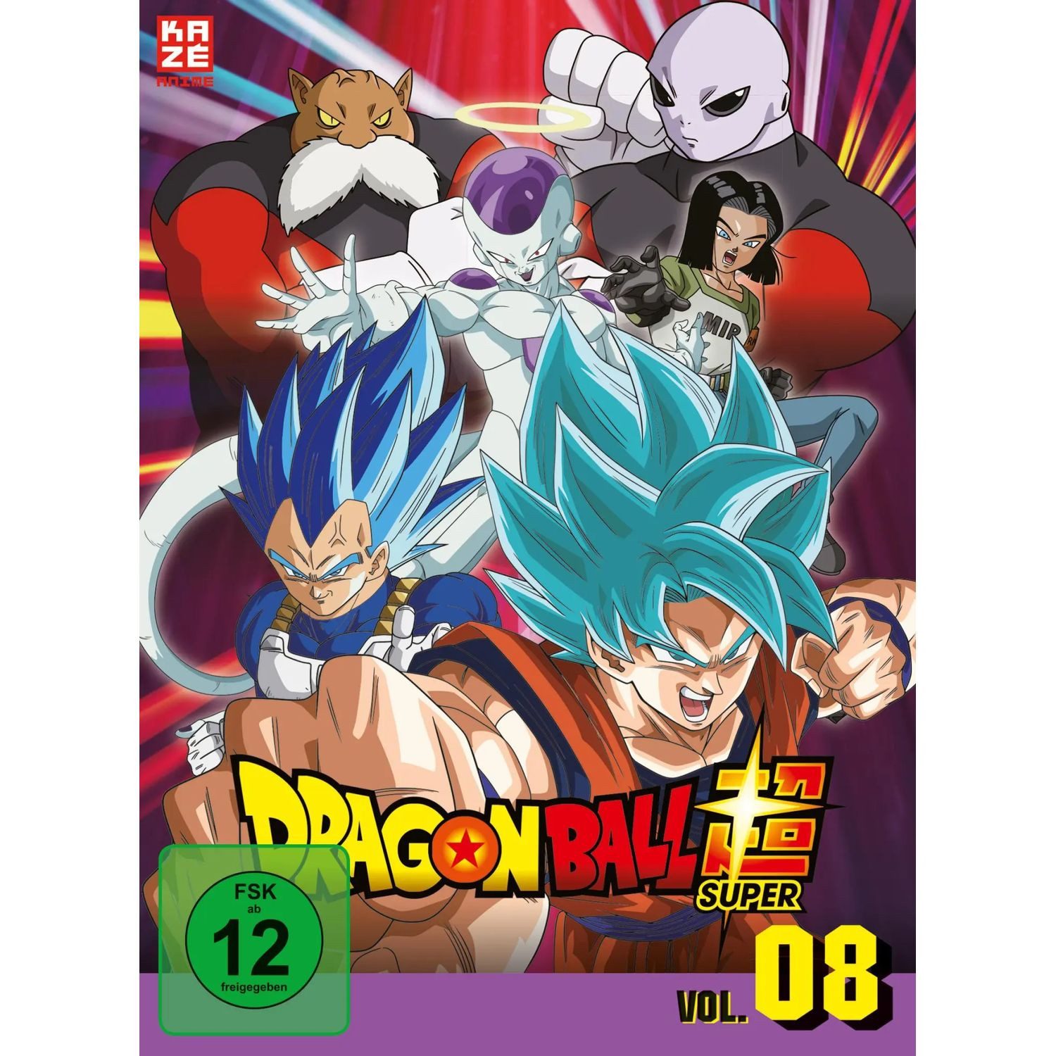 Crunchyroll DVD Dragon Ball Super - DVD Box 8 (3 DVDs) - Episoden 113-131