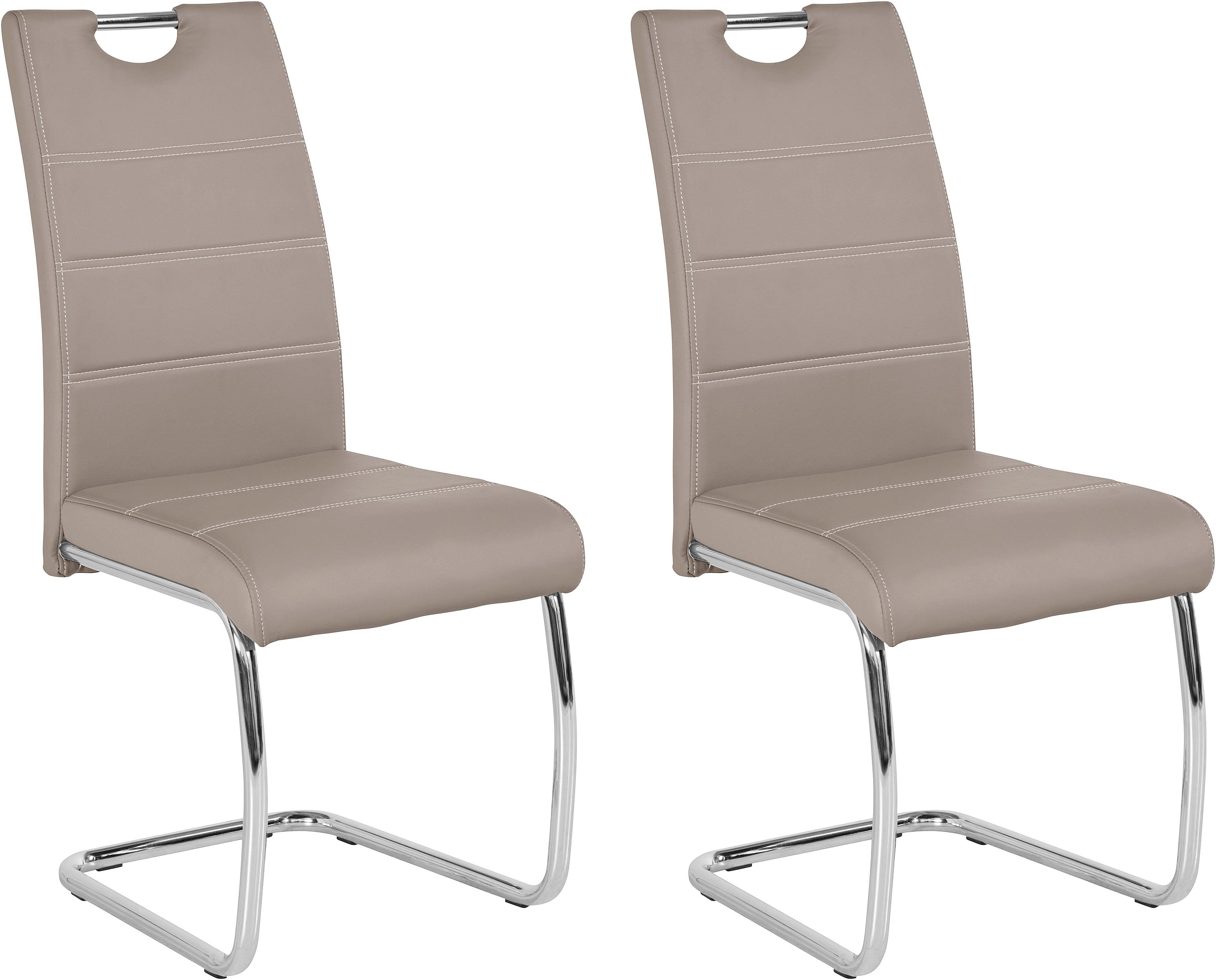 HELA Freischwinger Flora, Esszimmerstühle (Set, 2 St), Schwingstuhl Set: 1, günstig online kaufen