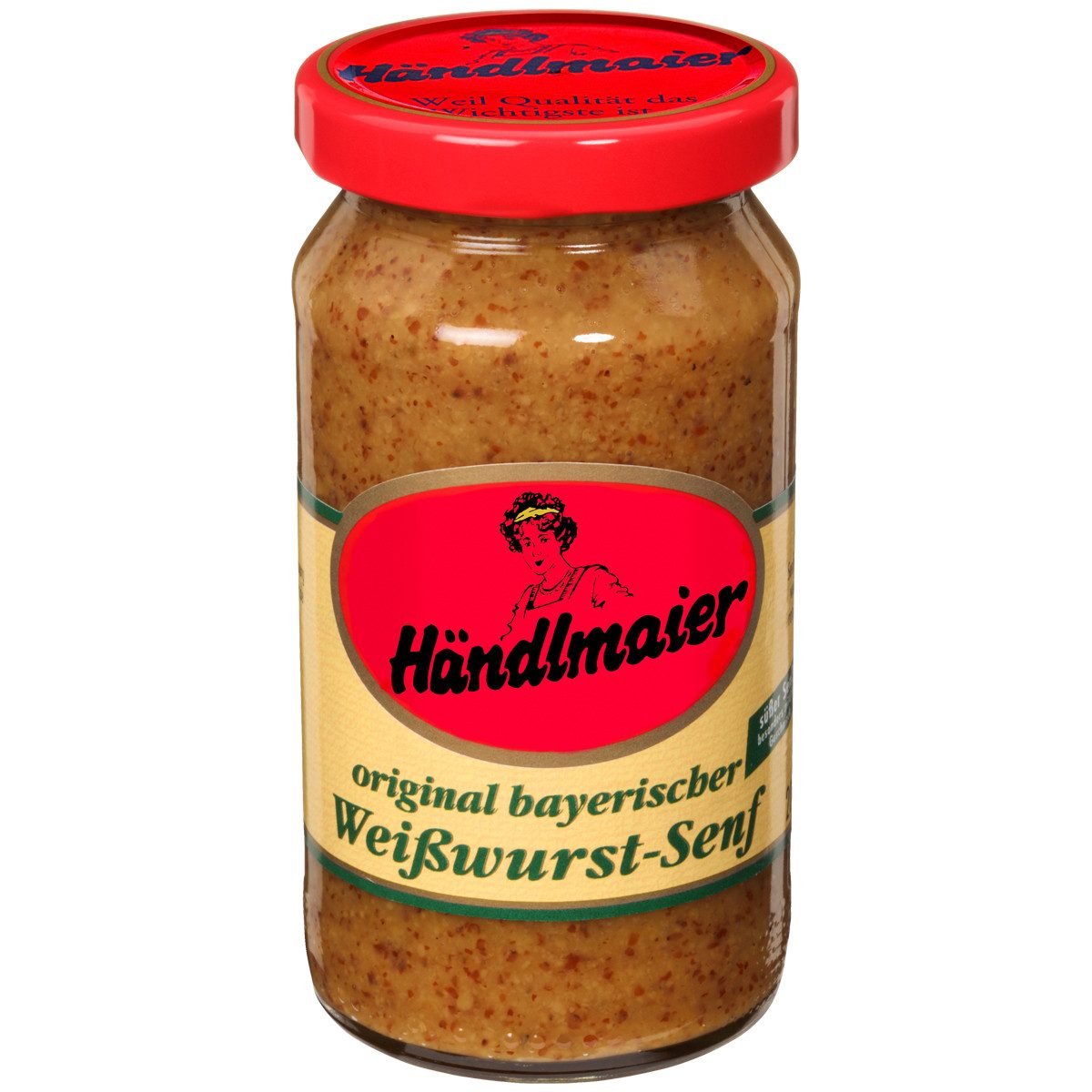 Händlmaier Saucen, Händlmaier original bayerischer Weißwurst Senf Süß Vegan 200ml