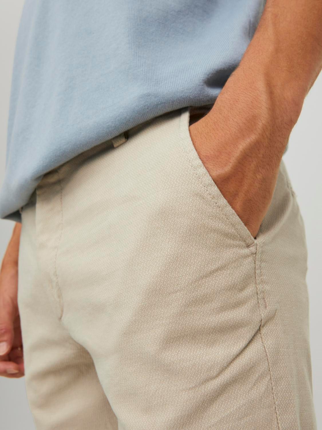 Jack & Jones Chinohose JPSTMARCO JJFURY AKM Baumwollmischung, slim fit