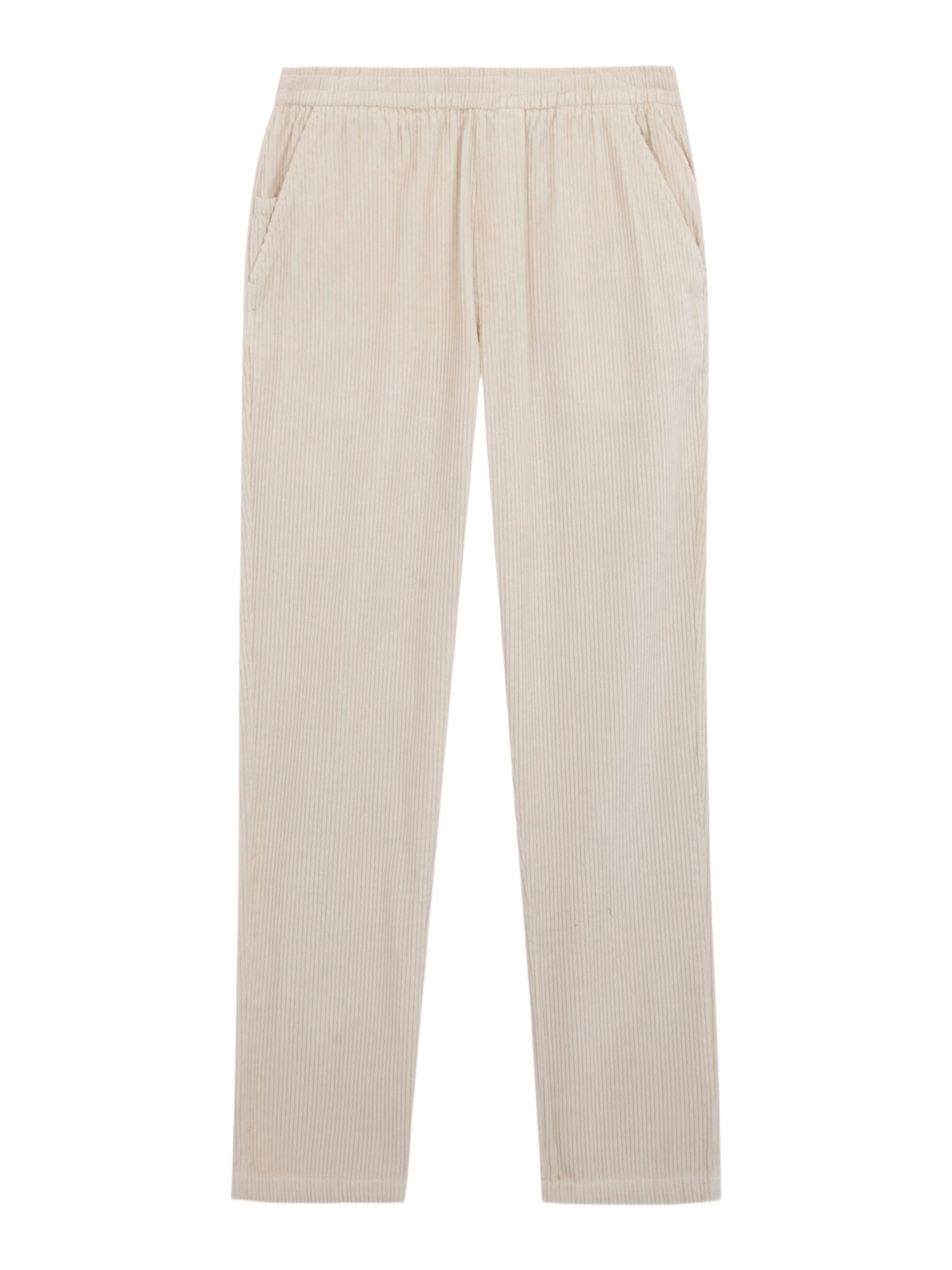 NOWADAYS Stoffhose natur,Casual,Baumwolle,Strukturiert,Modern Fit,Mittel