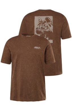 STHUGE T-Shirt STHUGE T-Shirt Halbarm Print Rundhals bis 8 XL