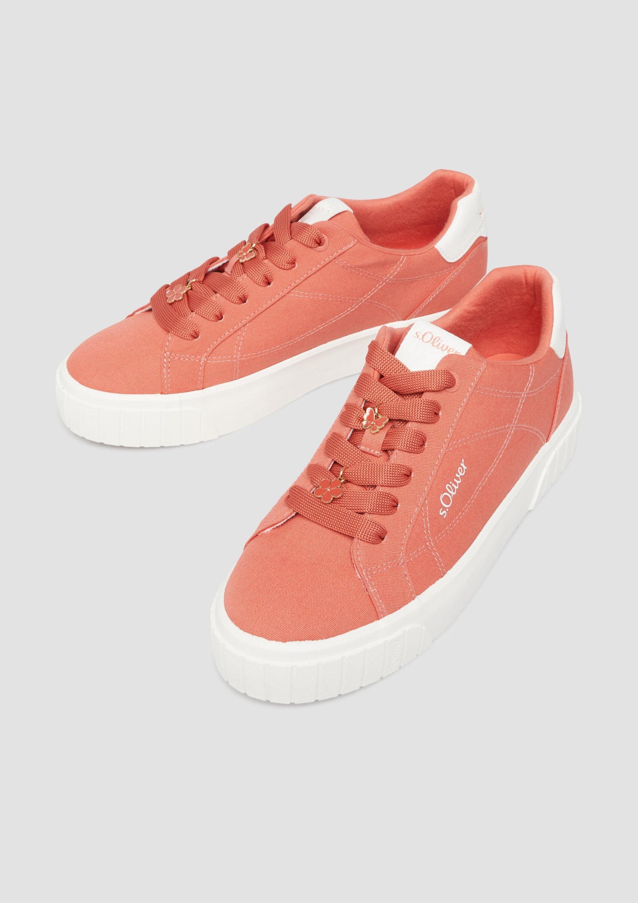s.Oliver Sneakers Sneaker Textil-Sneaker mit Schnürung