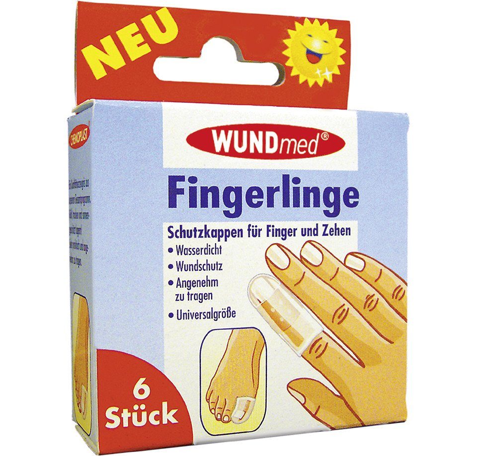 Wundmed Wundpflaster Wundmed Fingerlinge 6 Stück