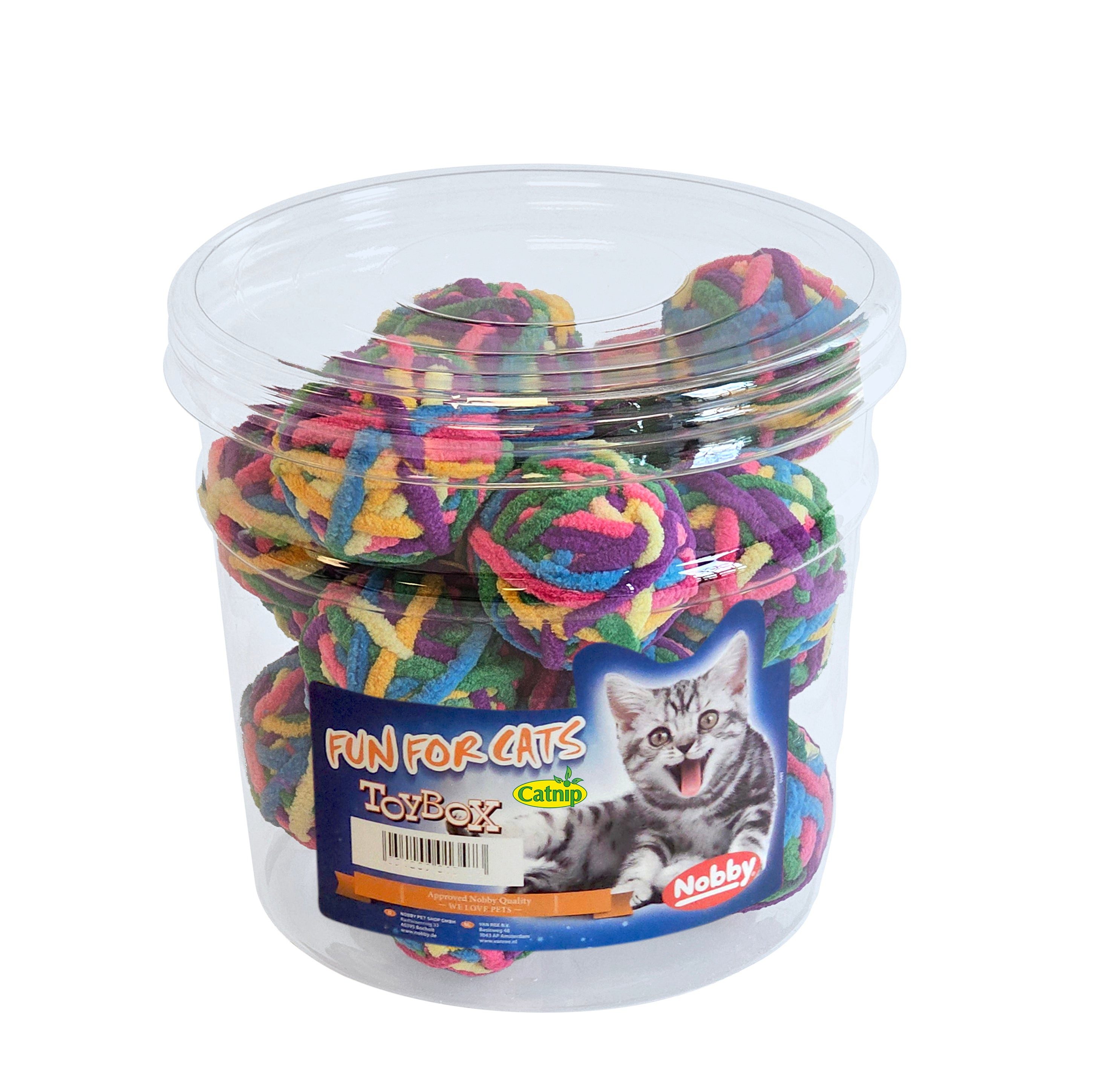 Nobby Tierball Vorratspack Wollball, (20-tlg)
