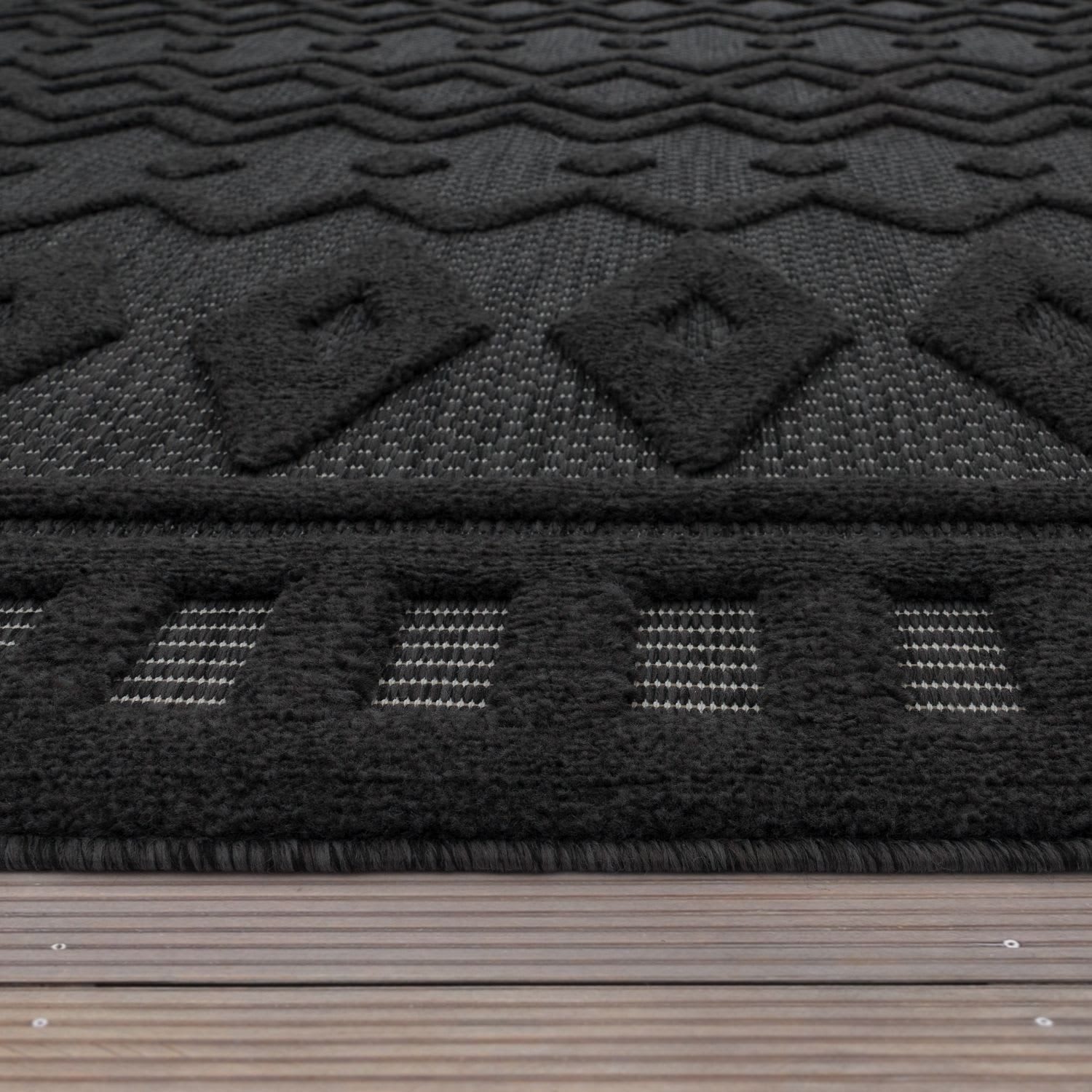 TT Home Teppich, Rechteckig, Höhe: 14 mm, In-& Outdoor Teppich Esszimmer We günstig online kaufen