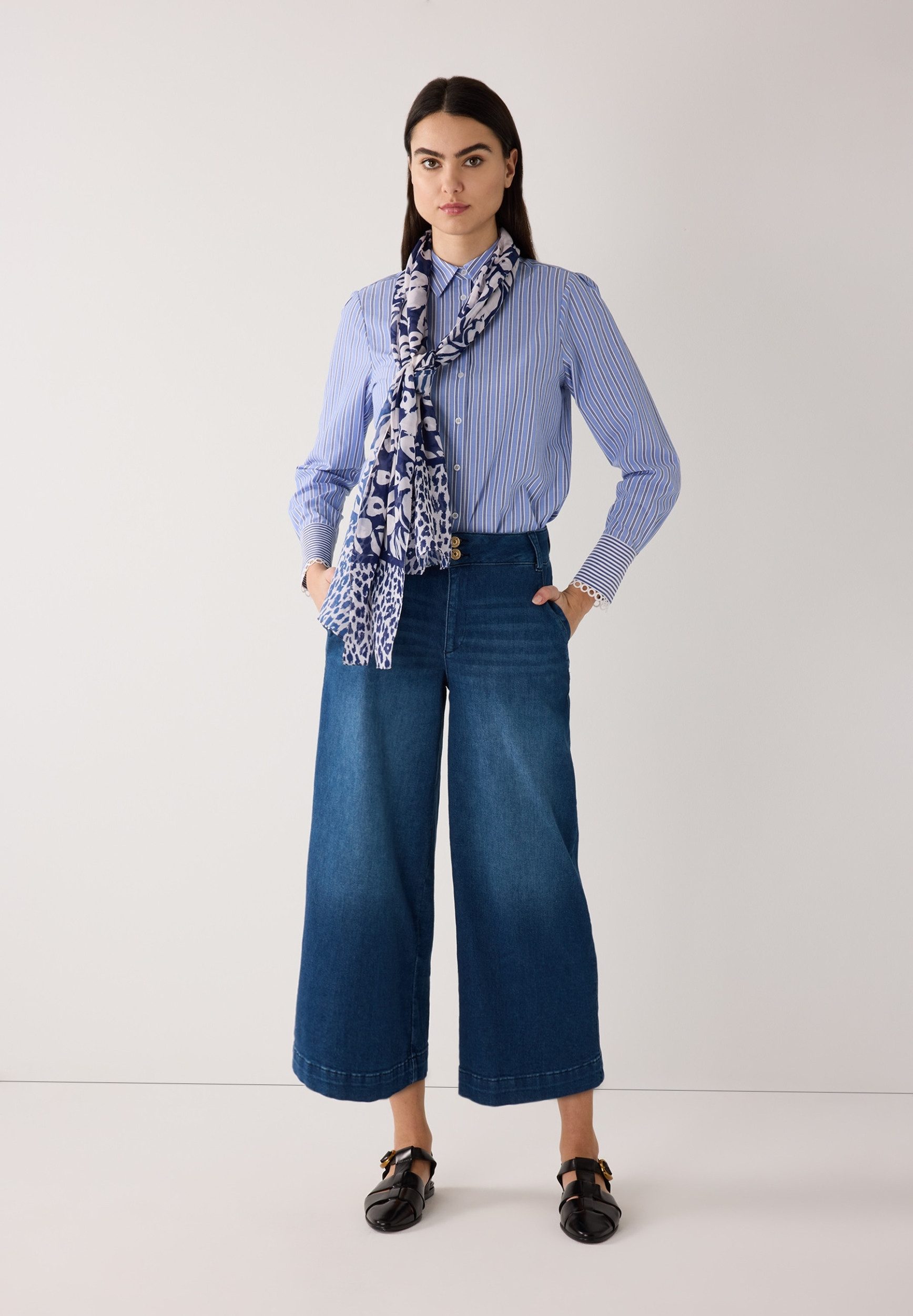 MORE&MORE Schal Printed Scarf
