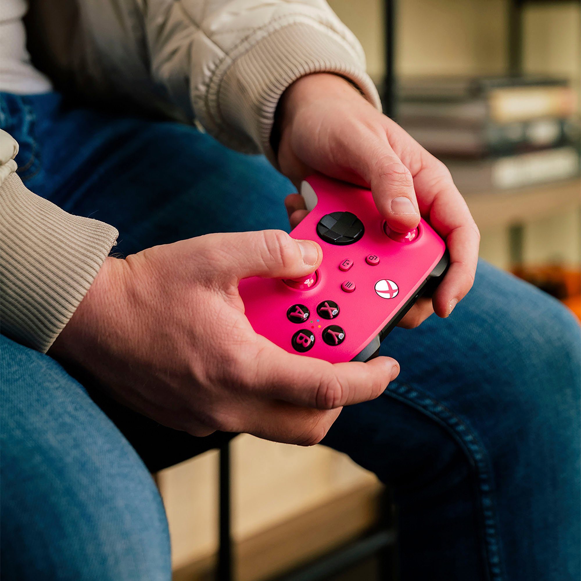 Pink Xbox Deep Wireless-Controller