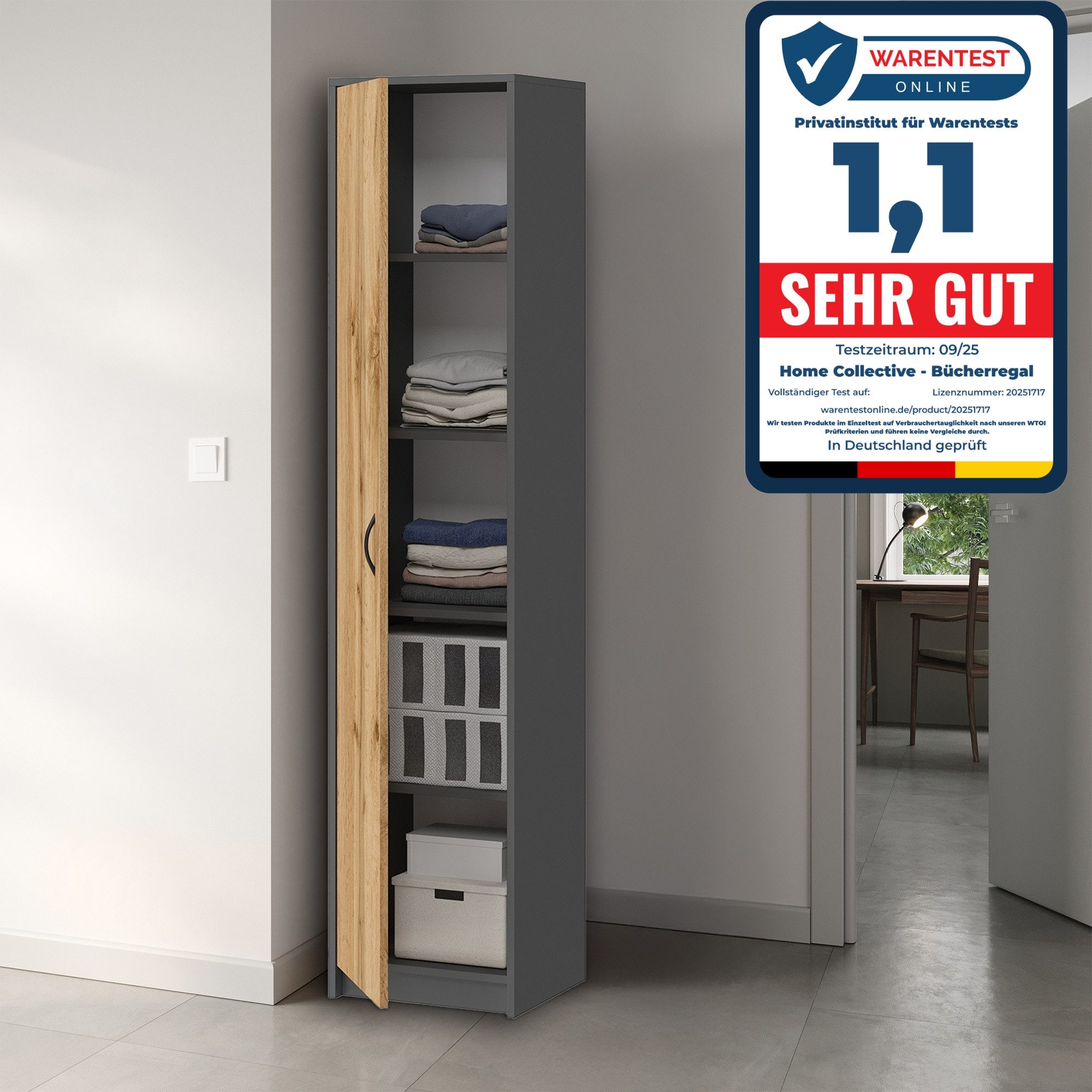 Home Collective Aktenschrank Bücherregal Kleiderschrank Regal günstig online kaufen