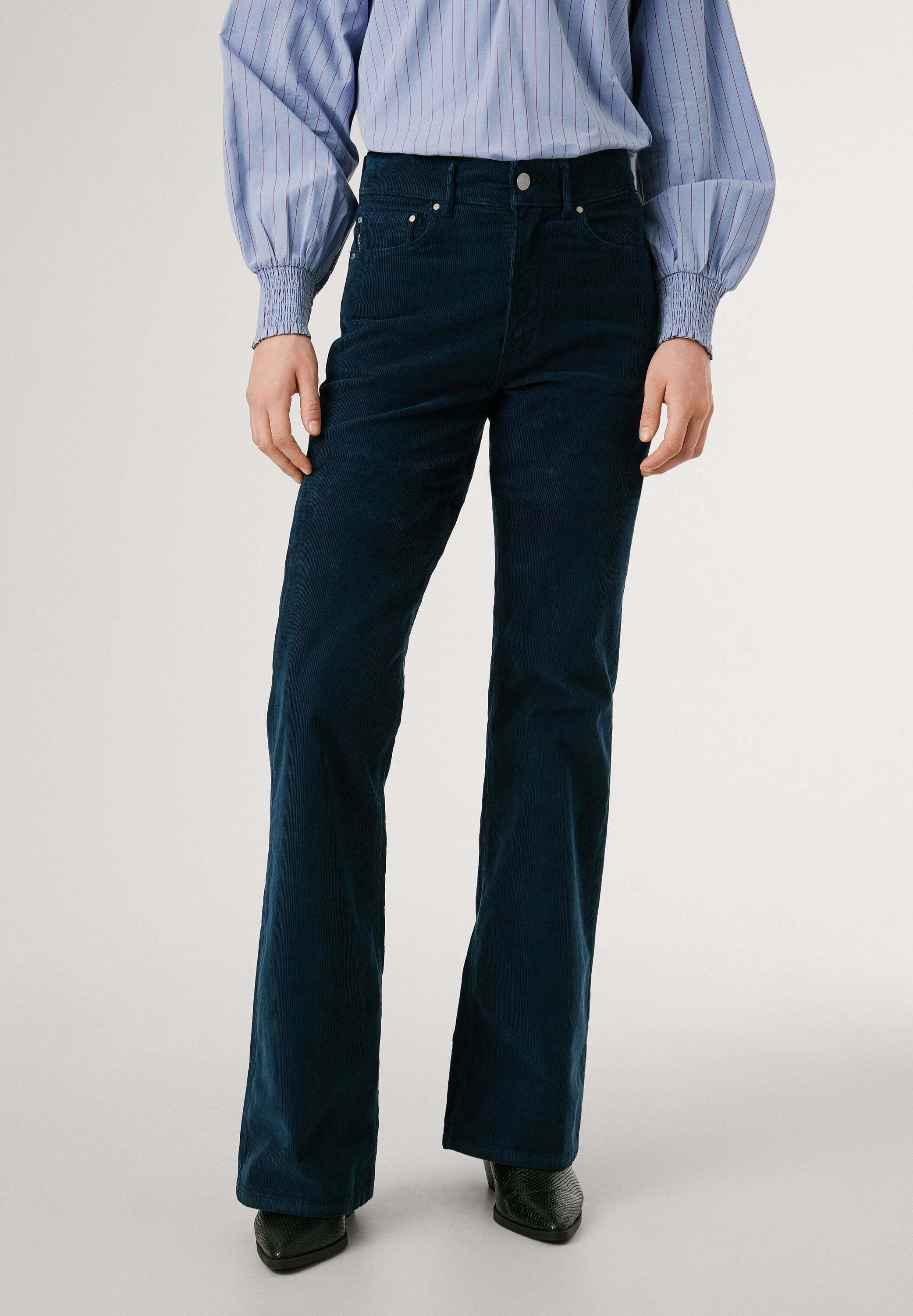 Pepe Jeans Funktionshose trousers HIGH WAIST FLARE WILLA CORDUROY