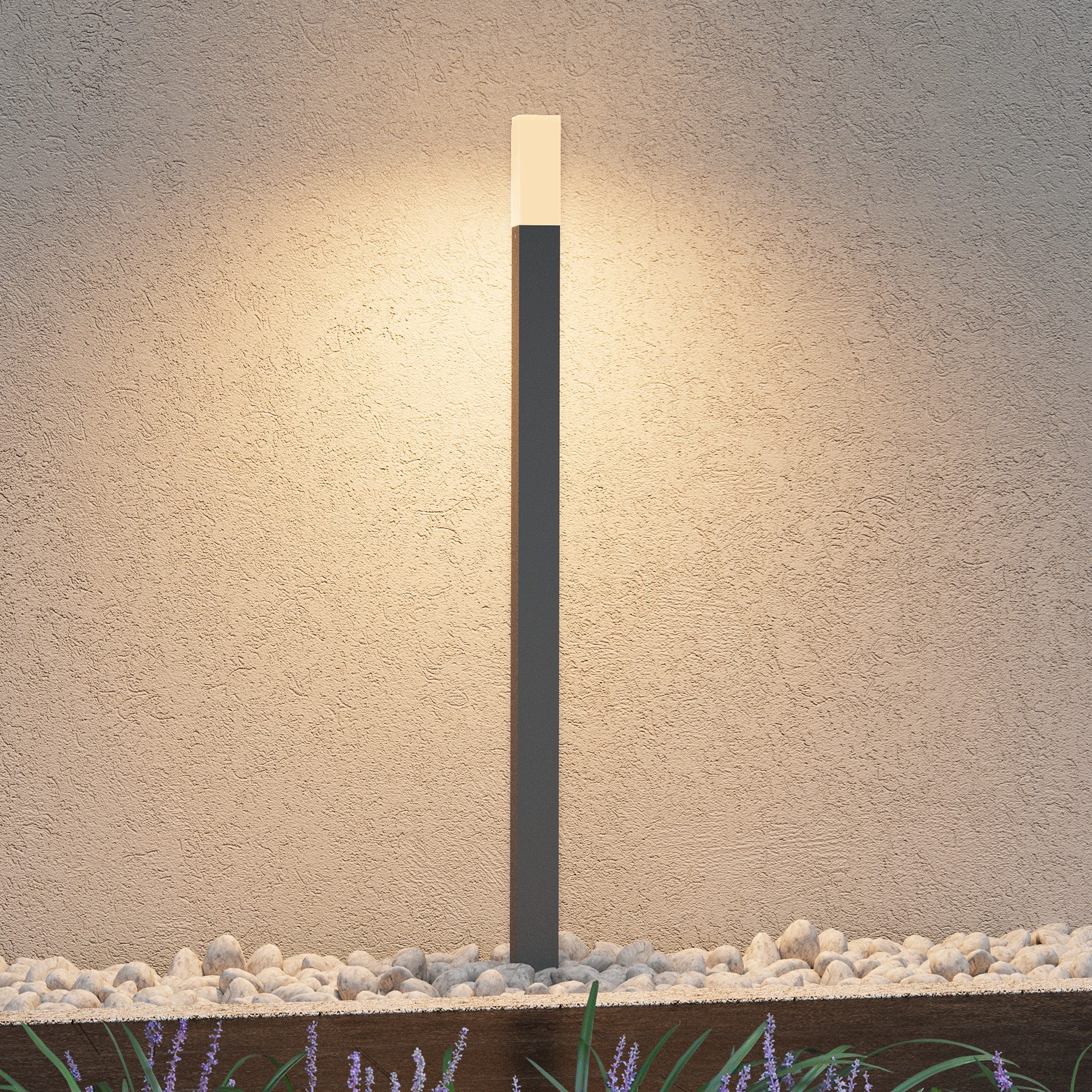 Mai & Mai LED Außen-Stehlampe LED Wegeleuchte 3000K IP65 Gartenlampe Standleuchte für Außen 3W