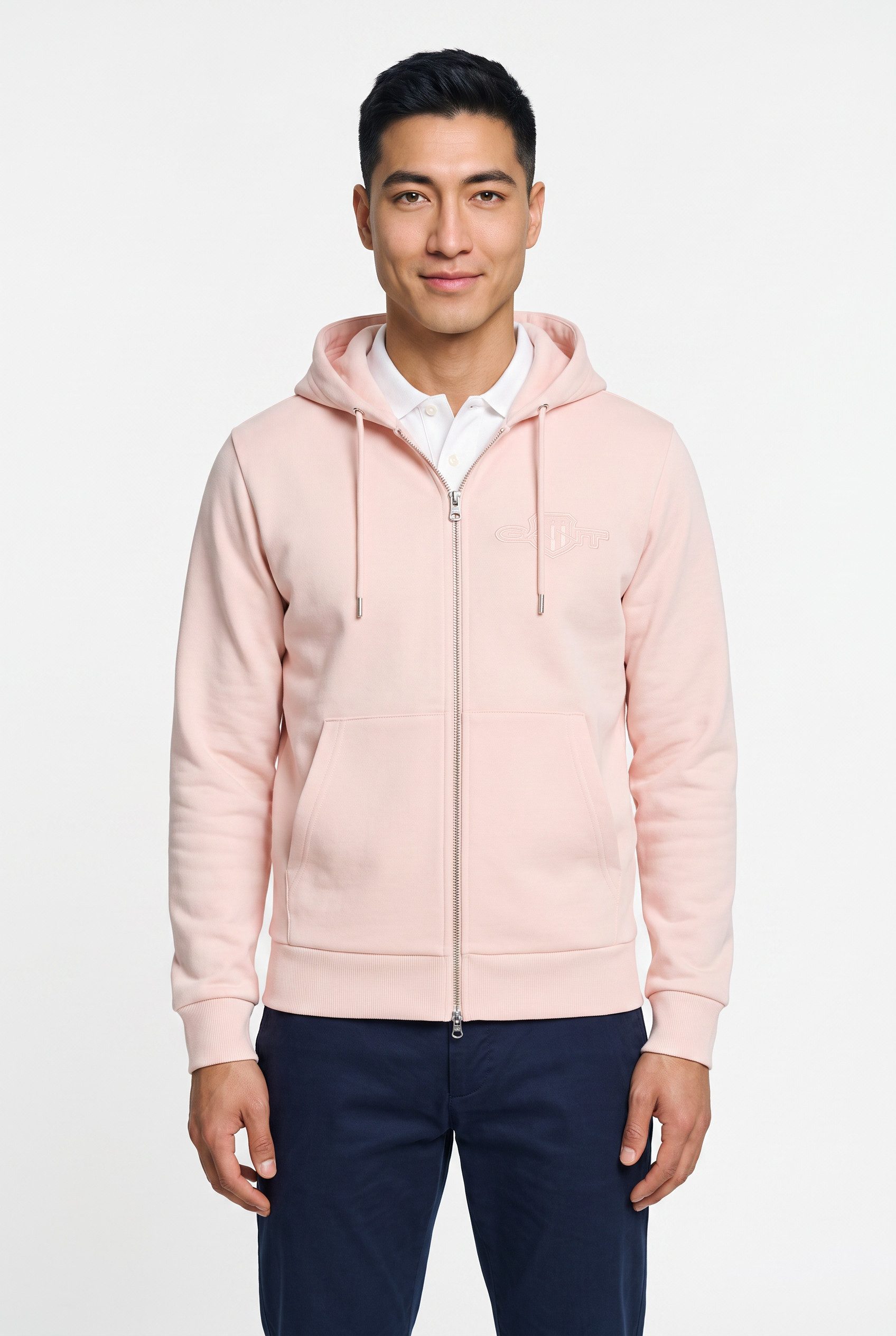 Gant Poloshirt SLIM SHIELD SS PIQUE POLO mit Logostickerei auf der Brust
