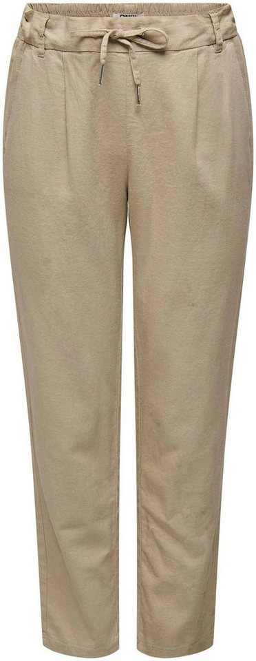 ONLY Jogger Pants ONLCARO-POPTRASH EASY LINEN BL PNT NOOS mit Leinen