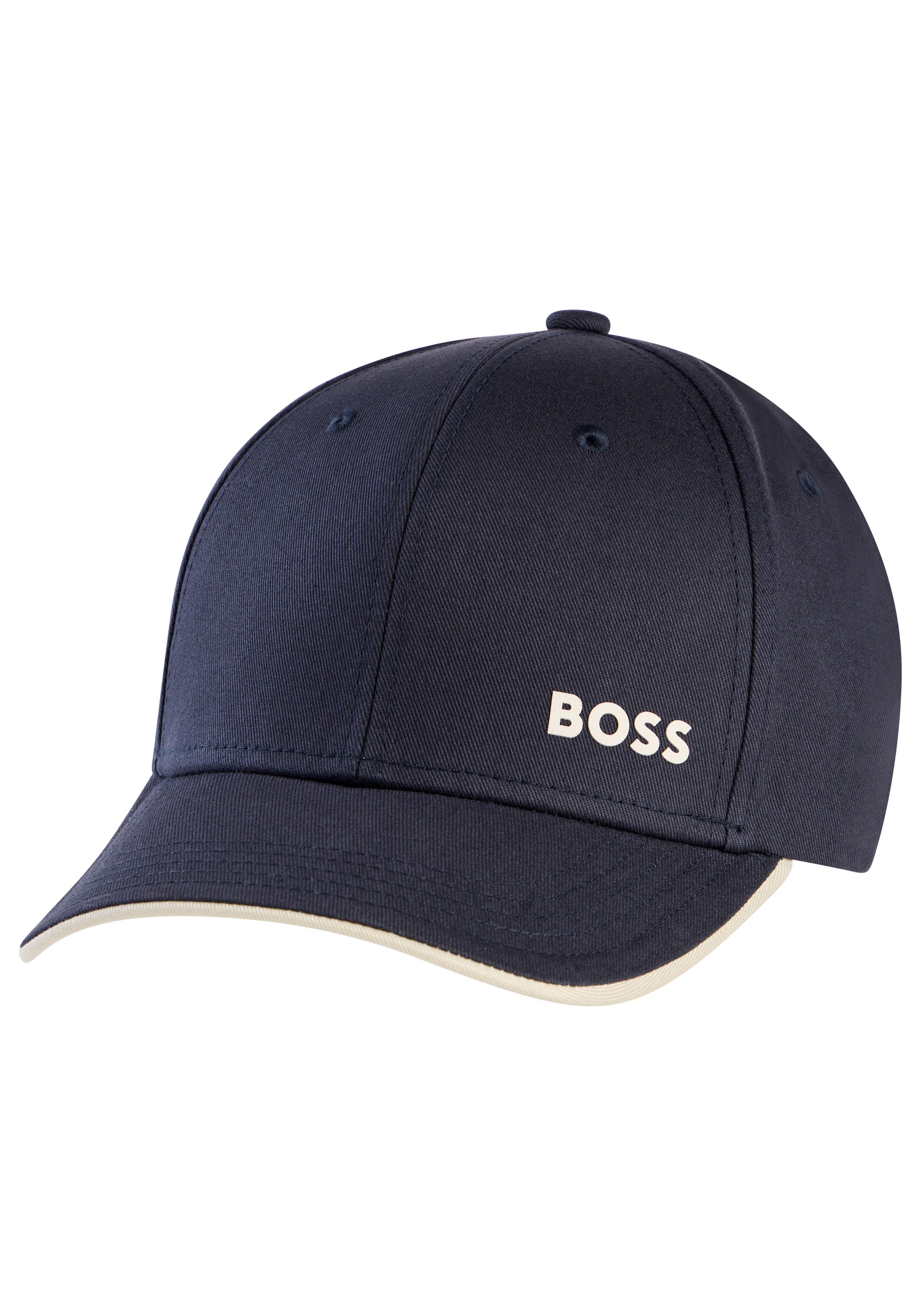 BOSS GREEN Baseball Cap Cap-Bold mit kontrastfarbener Unterseite, Unisex