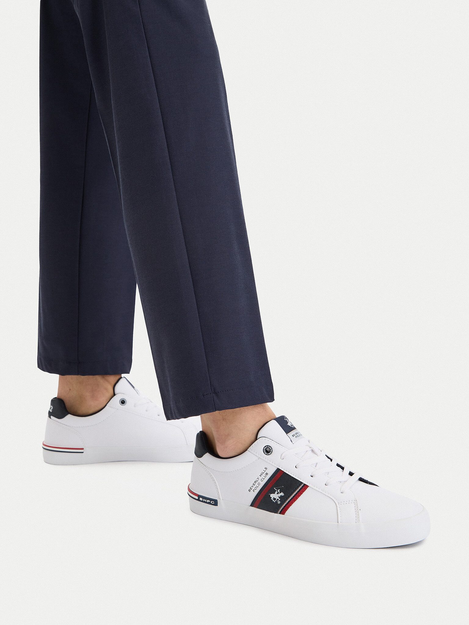 BEVERLY HILLS POLO CLUB Beverly Hills Polo Club Herren-Sneakers Weiß BEVERLY HILLS POLO CLUB-C Sneaker