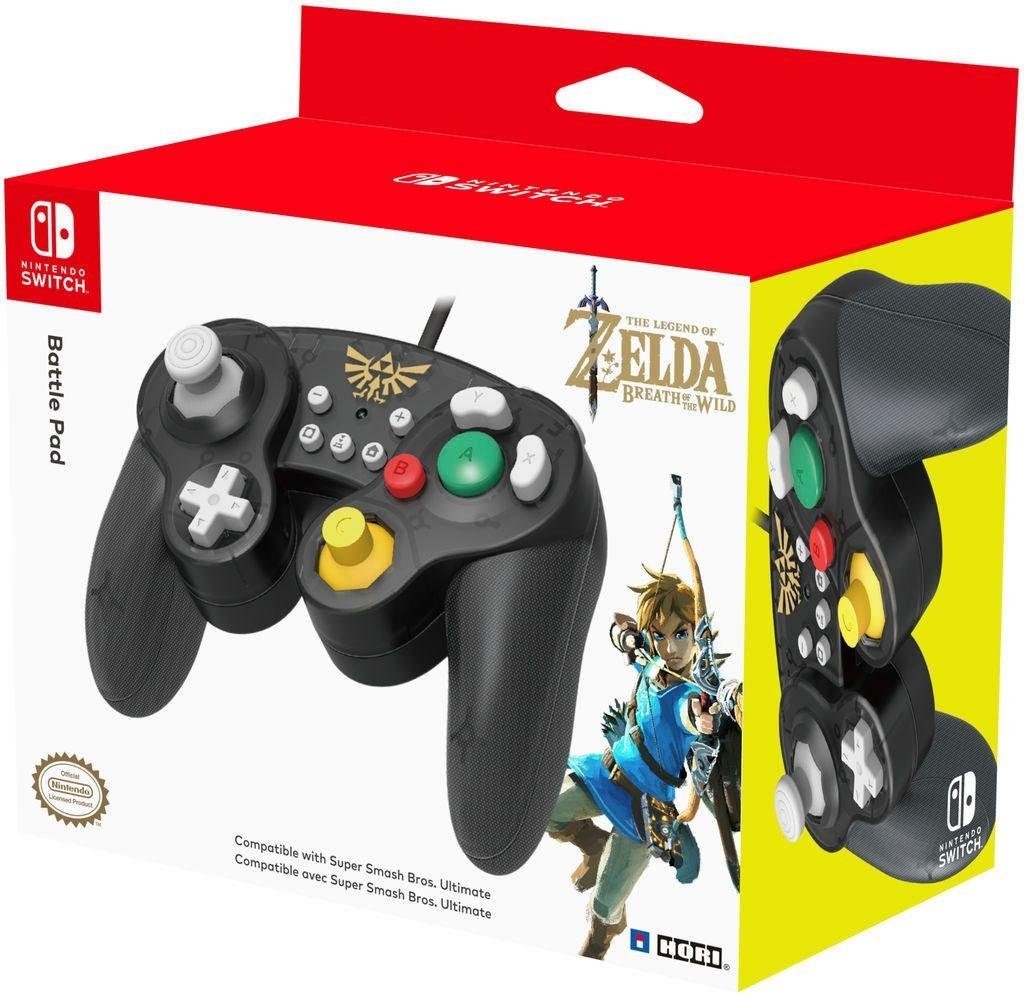Hori Smash Bros. The Legend GameCube-Controller/ Gamepad of Zelda