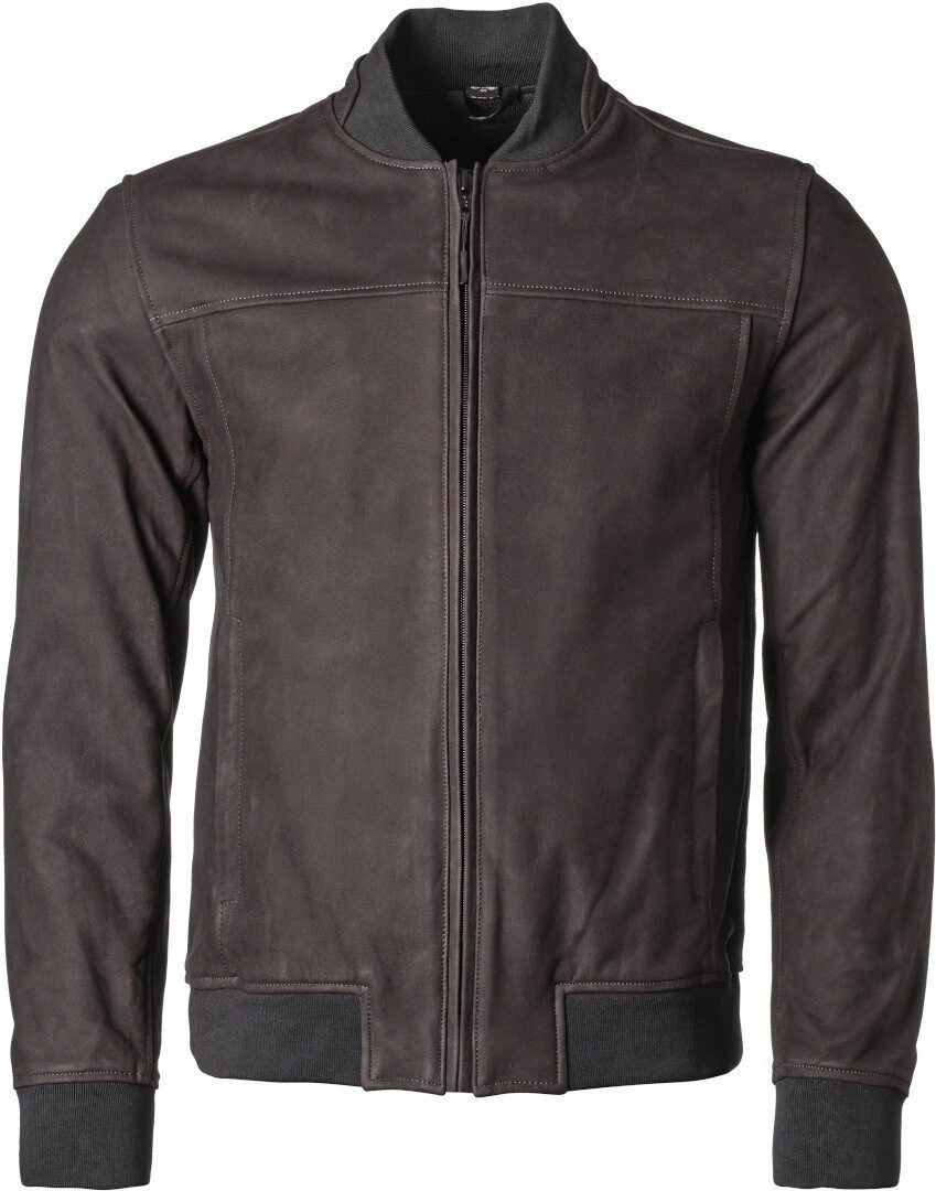 gms Motorradjacke GMS Castillo Motorrad Lederjacke protektoren reißverschluss