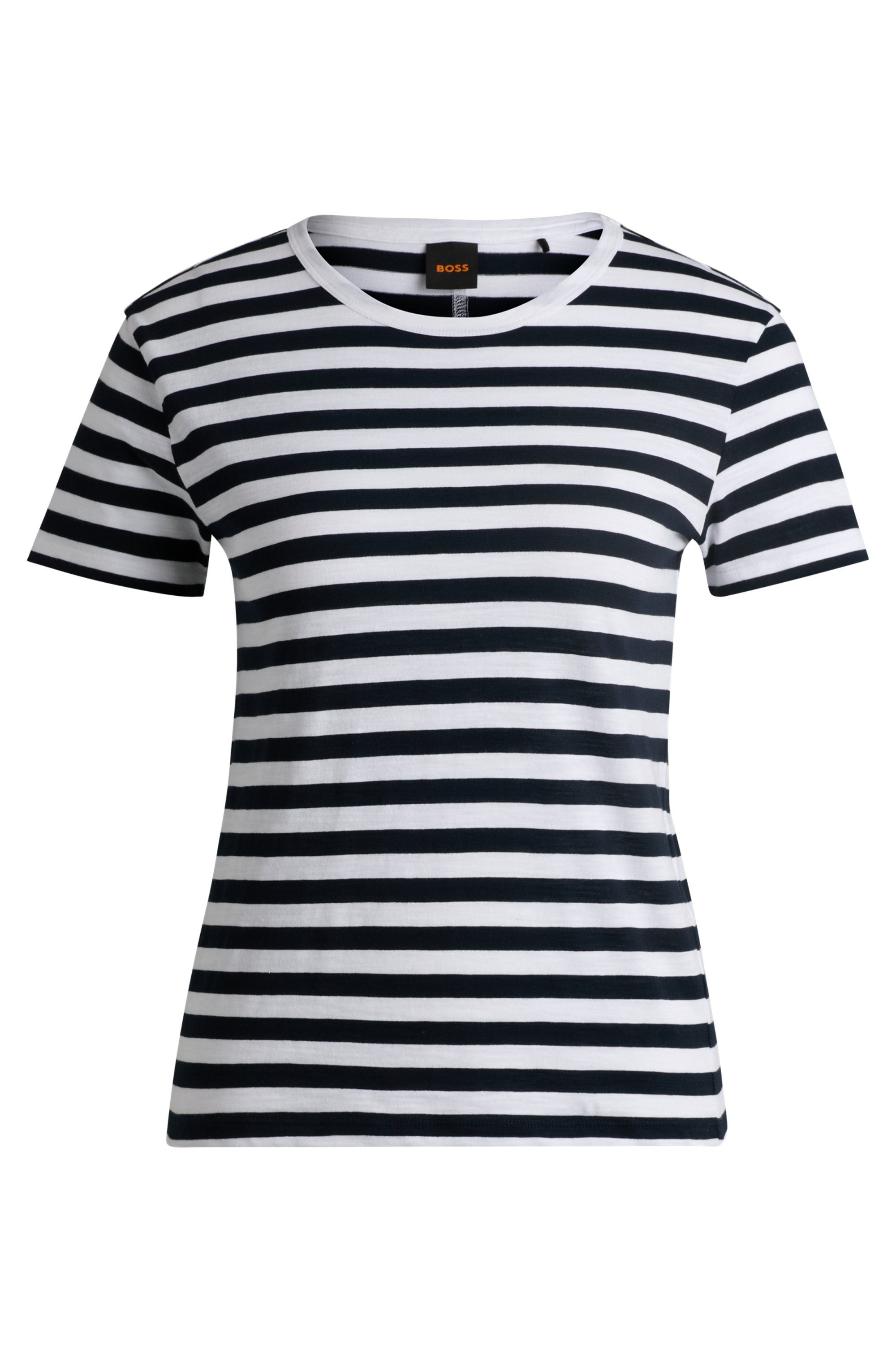 T-Shirt Esla Striped Premium Damenmode