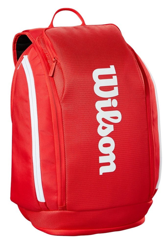 Wilson Tennisrucksack Super Tour (Hauptfach, Schlägerfach) 2025 rot