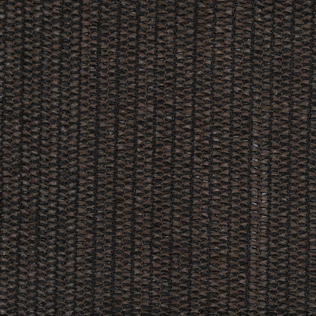 vidaXL Teppich Zeltteppich 250x350 cm Braun Wohnwagen Teppich Vorzelt Unterlage, Höhe: 350 mm