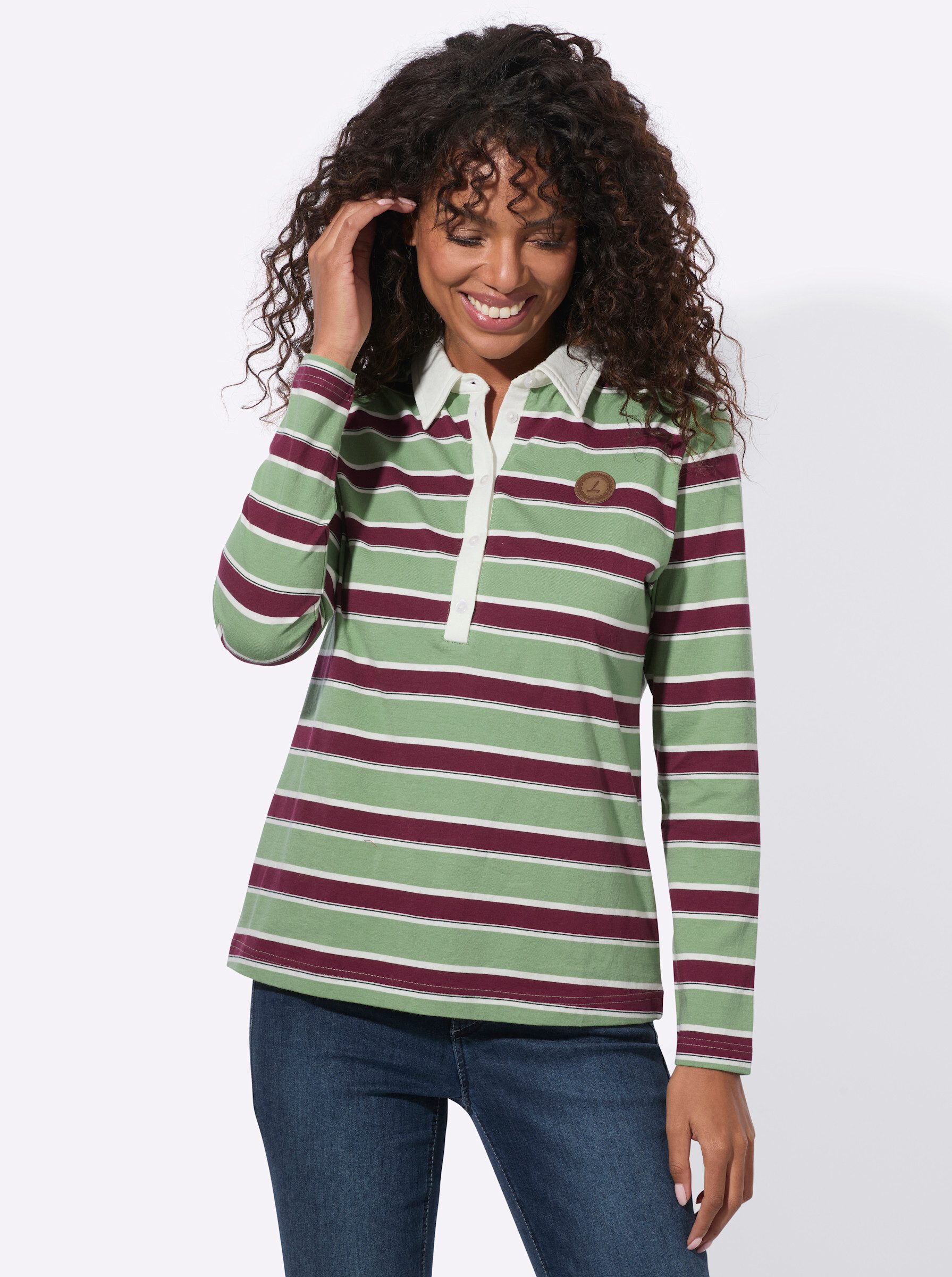 Witt T-Shirt Poloshirt Langarm