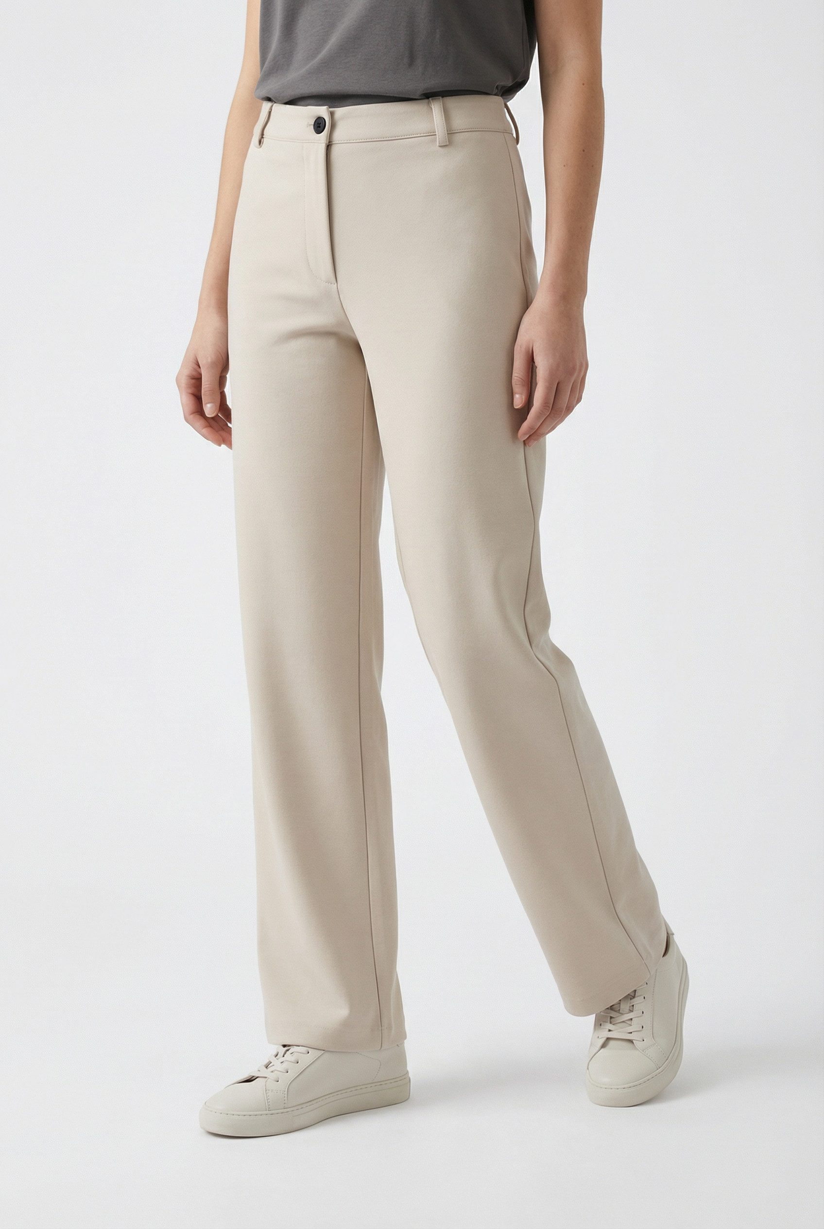 FREEQUENT Stoffhose FQNANNI-PANTS Sommerhose mit Seiten-und Gesäßtaschen