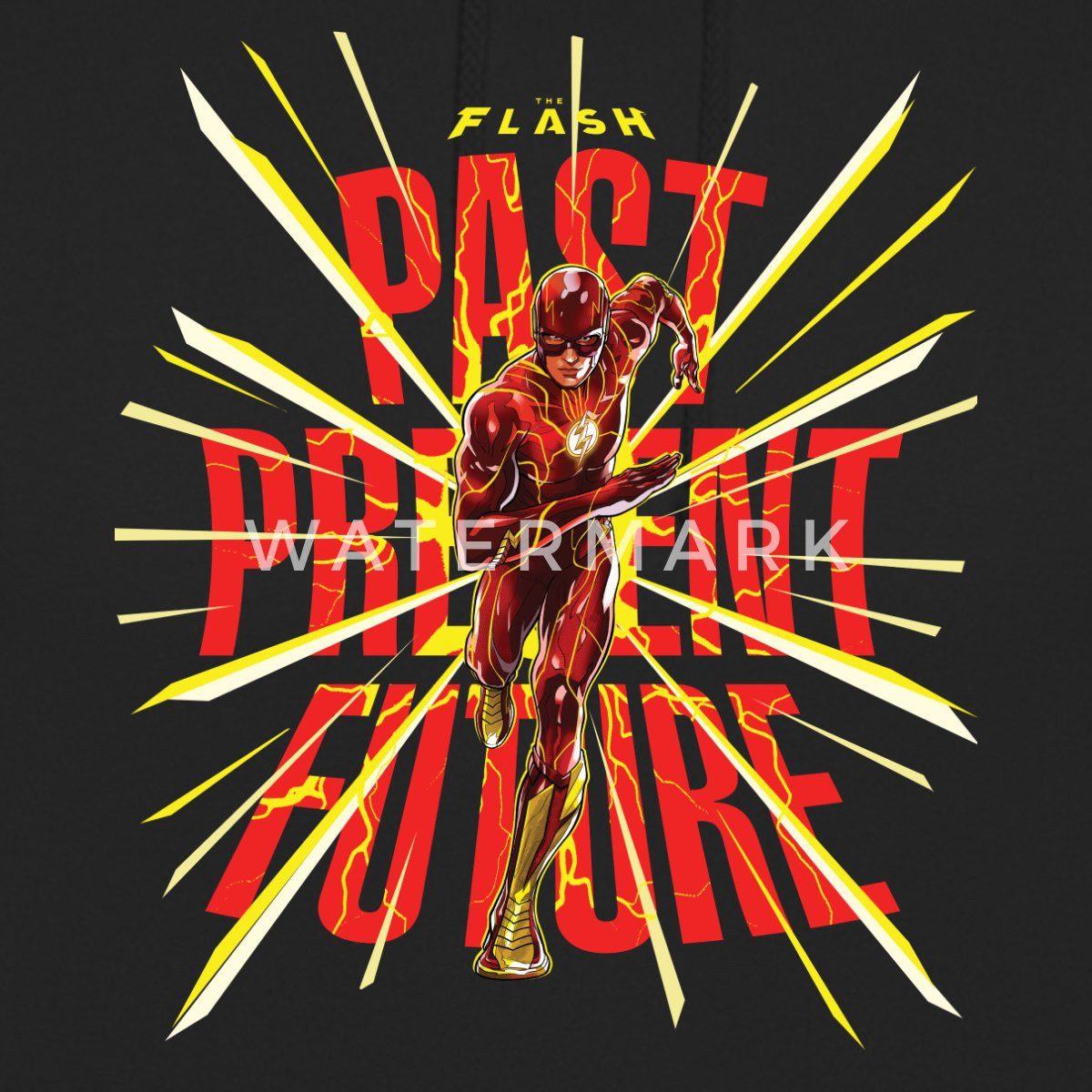 Spreadshirt Hoodie The Flash Past Present Future Unisex Hoodie (1-tlg)