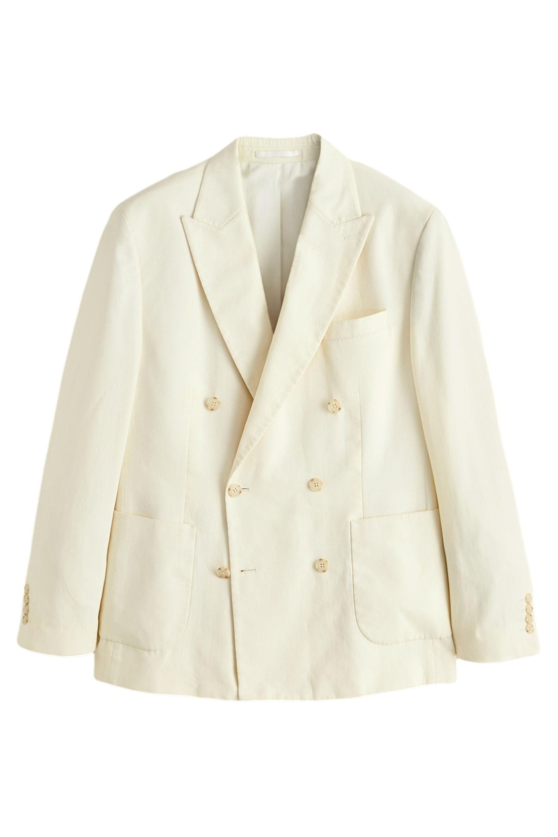 Next Jackenblazer N. Premium doppelreihiges Sakko (1-tlg)