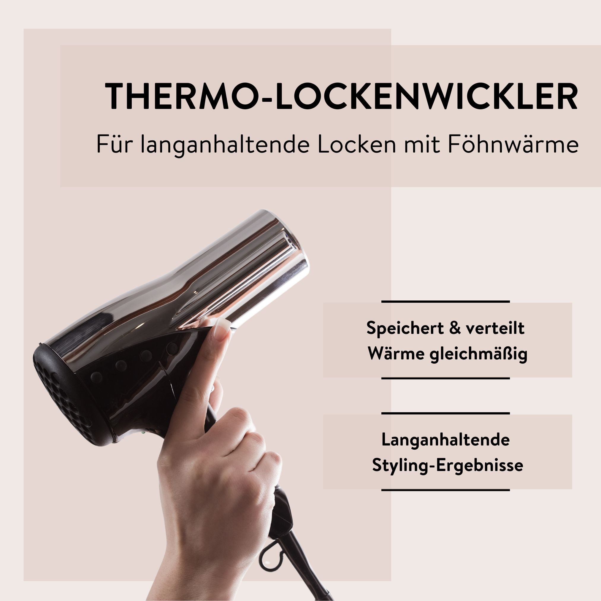 PARSA Beauty Lockenwickler PARSA Beauty ESSENTIAL Thermo-Lockenwickler 32 mm – Volumen & Schwung
