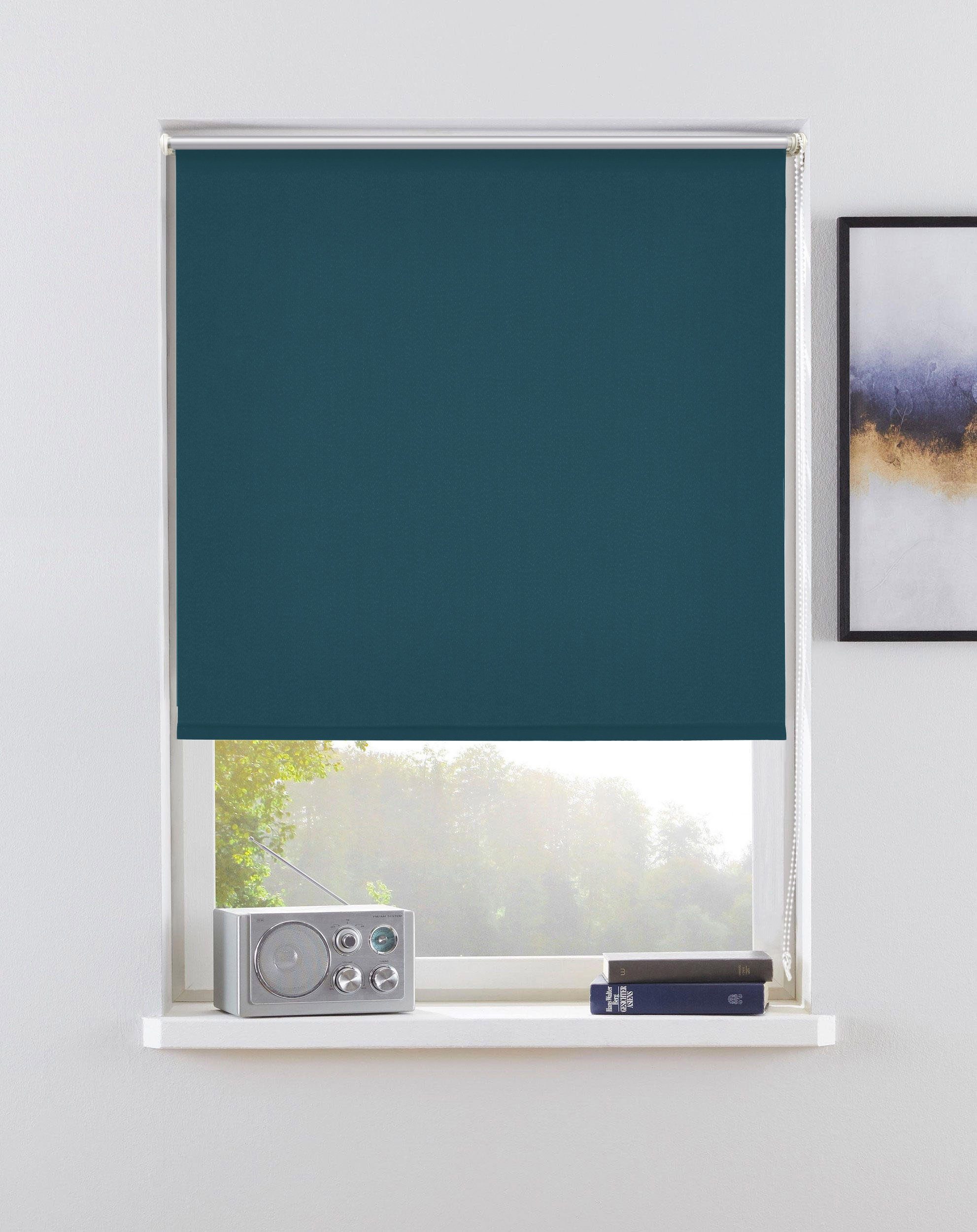 Seitenzugrollo THEMSE, my home, abdunkelnd, ohne Bohren, freihängend, Klemm günstig online kaufen