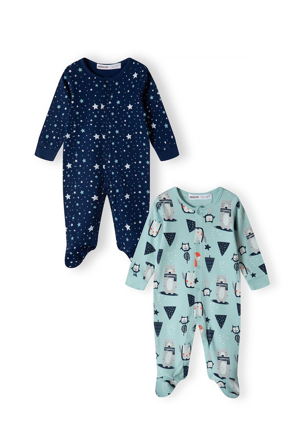 Schlafoverall im 2er-Pack (0-18m)