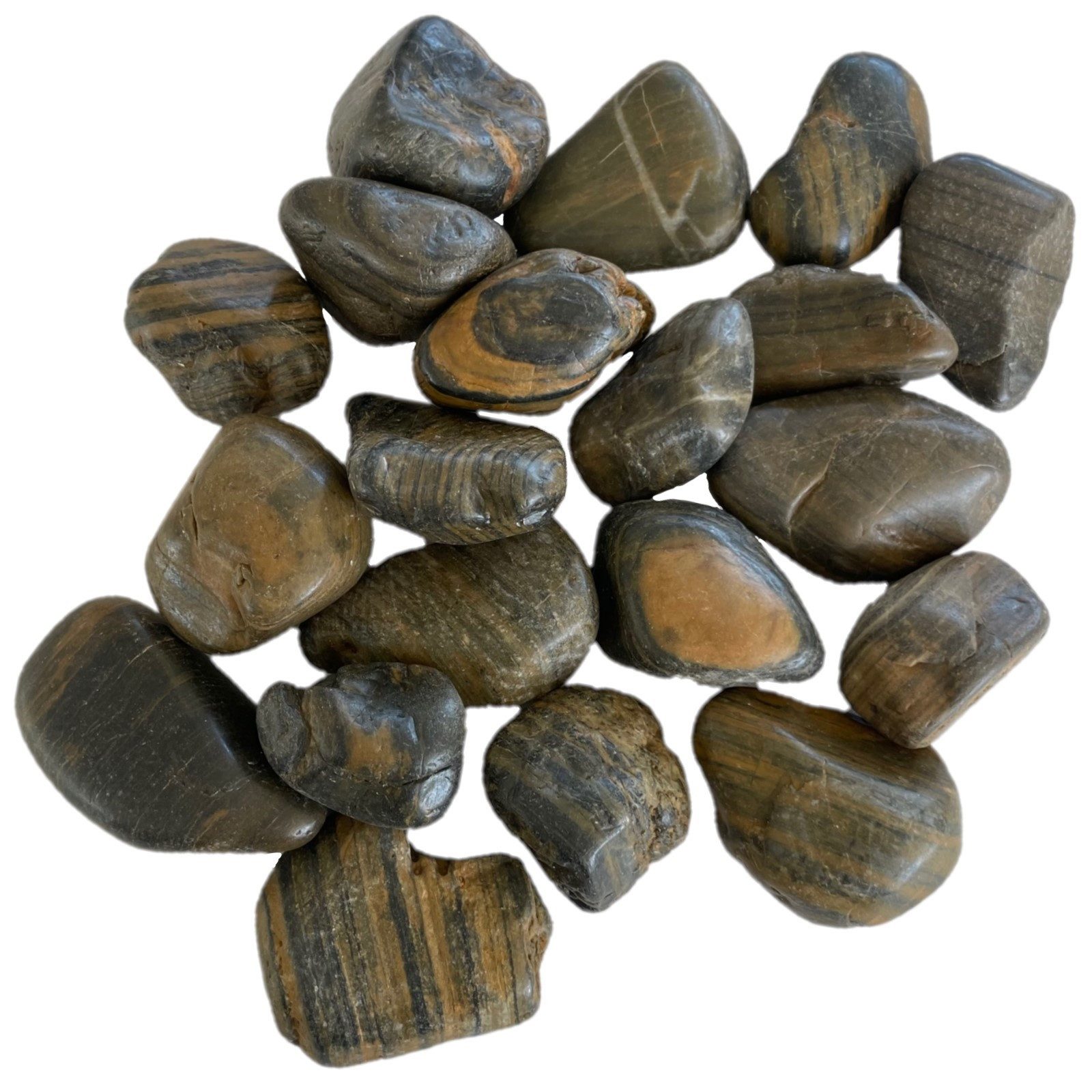 Eurosand Kieselsteine FLUSSKIESEL, Kieselsteine 20-60mm. 1kg.