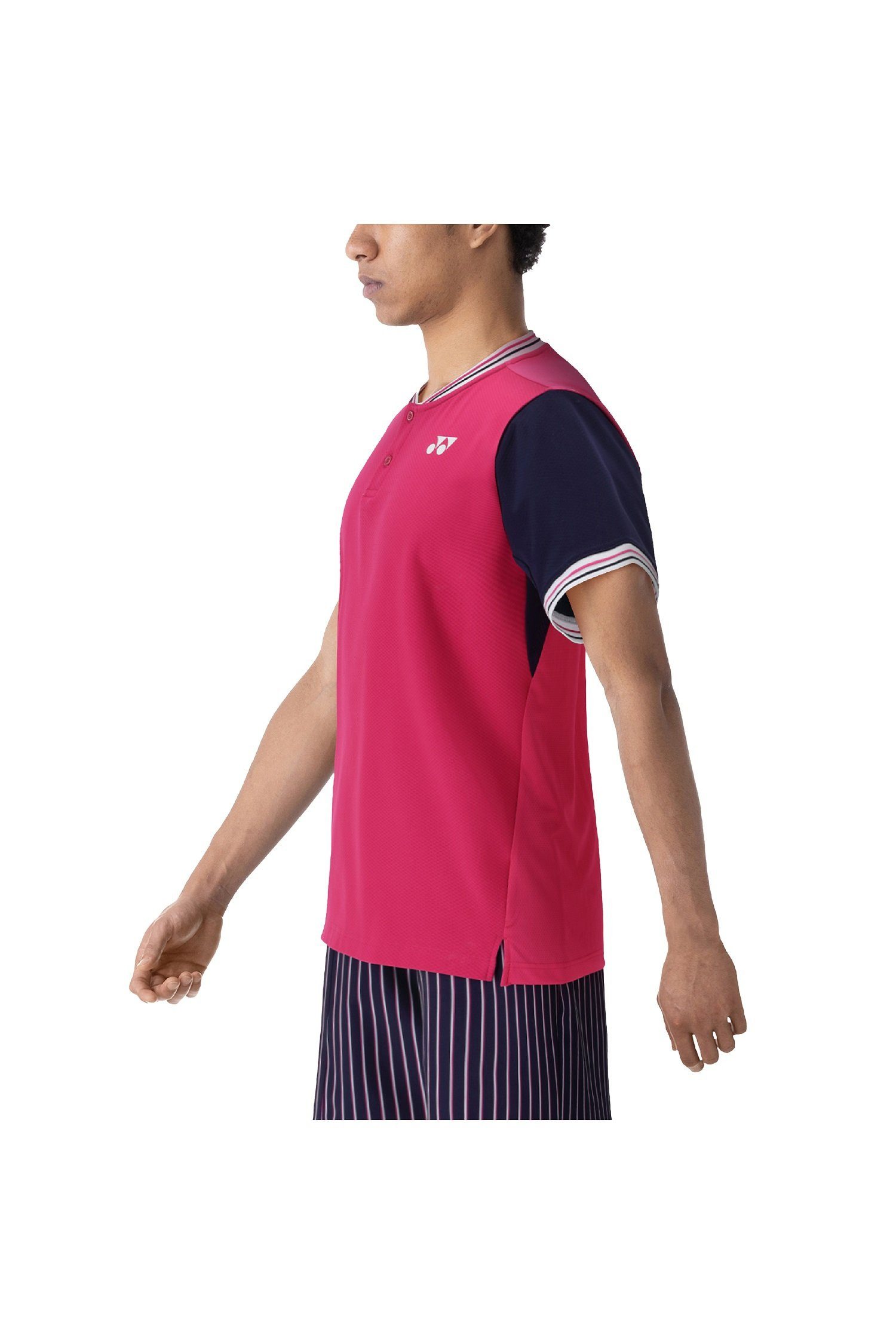 Yonex T-Shirt Tennis-Polo Tournament French Open (Roland Garros) 2023 pink Herren