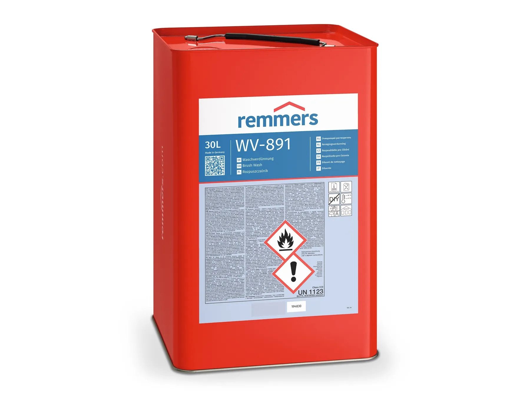 Remmers Universal-Verdünner WV-891-Waschverdünnung