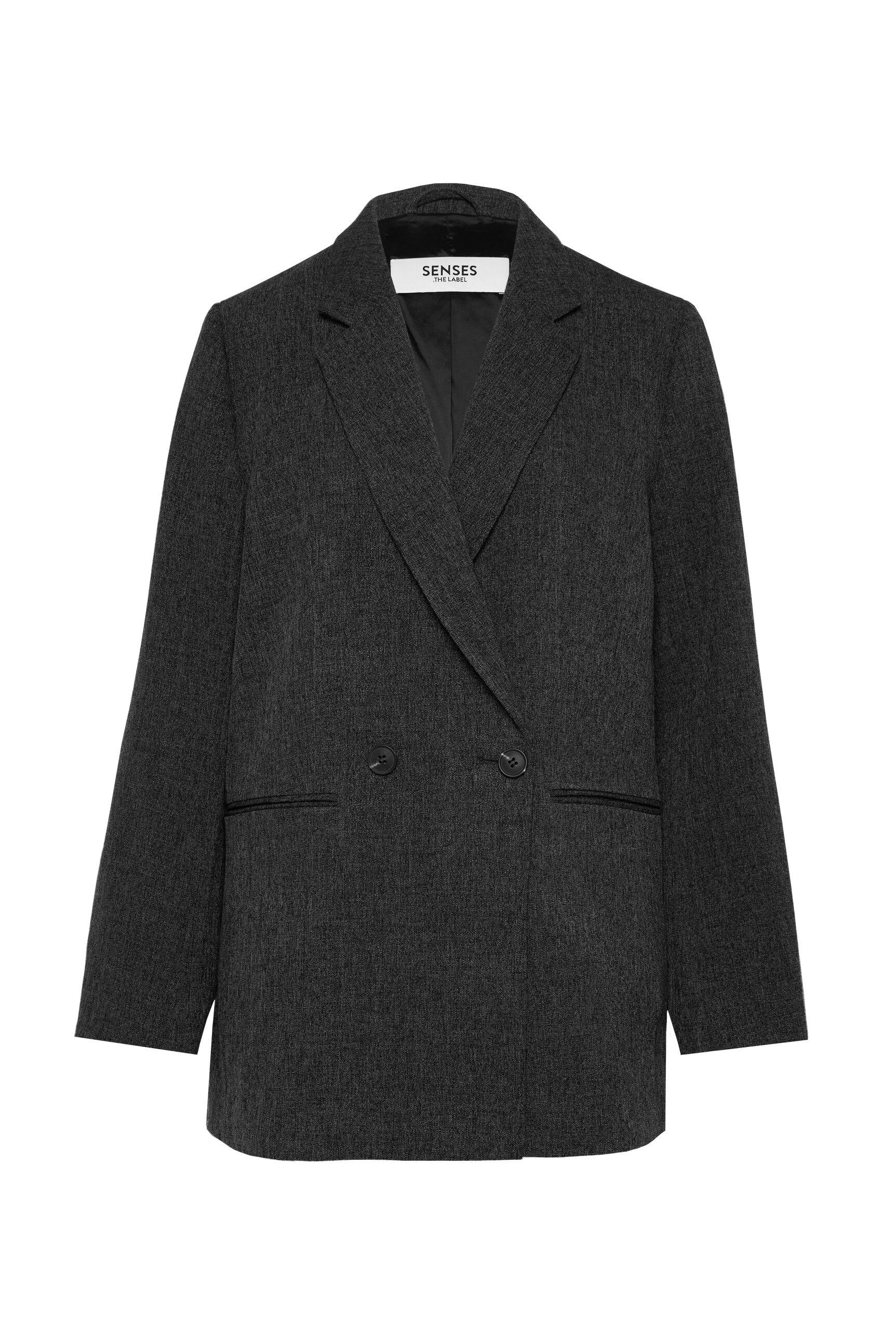 SENSES.THE LABEL Sweatblazer mit Reverskragen