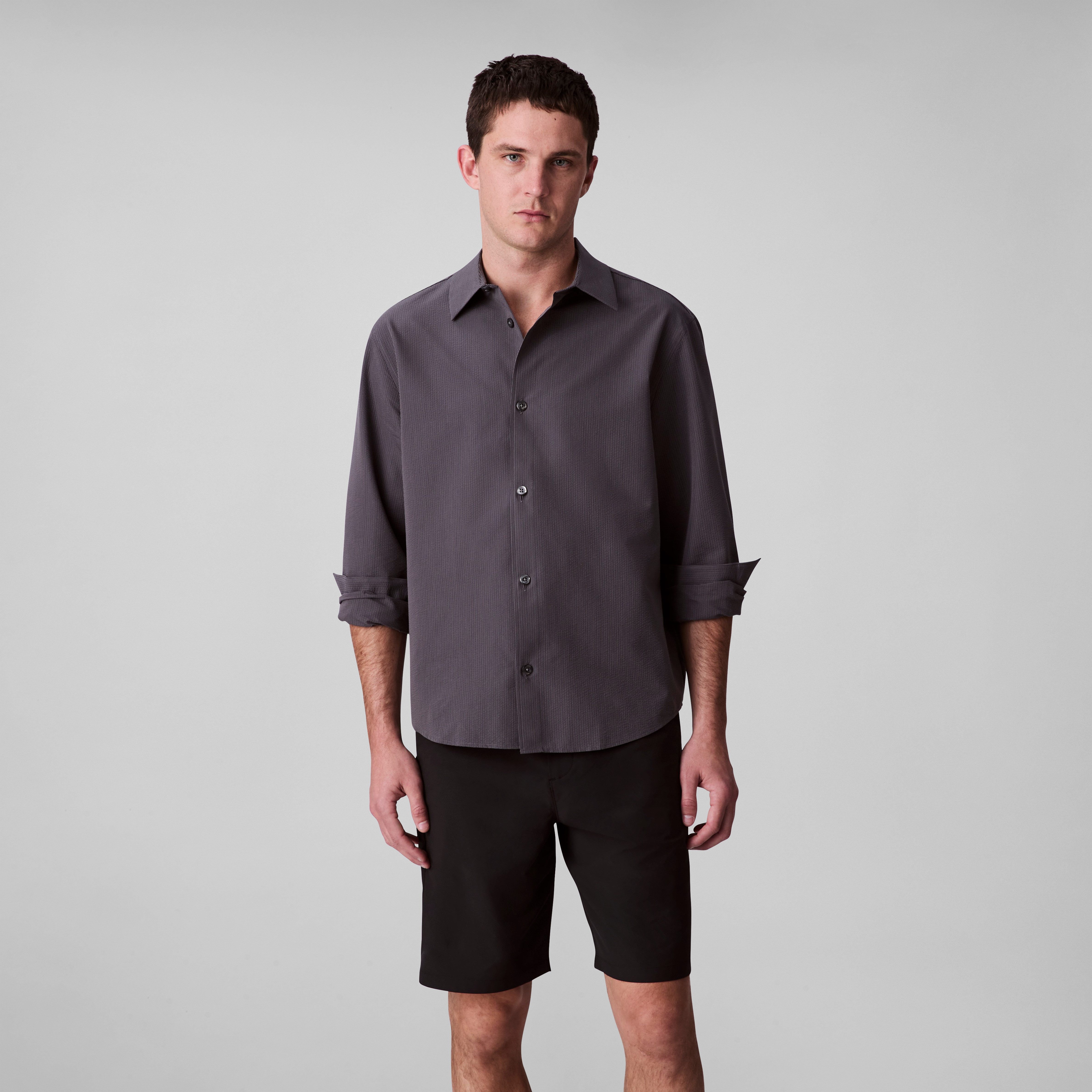 Calvin Klein Shorts CLASSIC TECH SHORT 9 in Mit Gürtelschlaufen