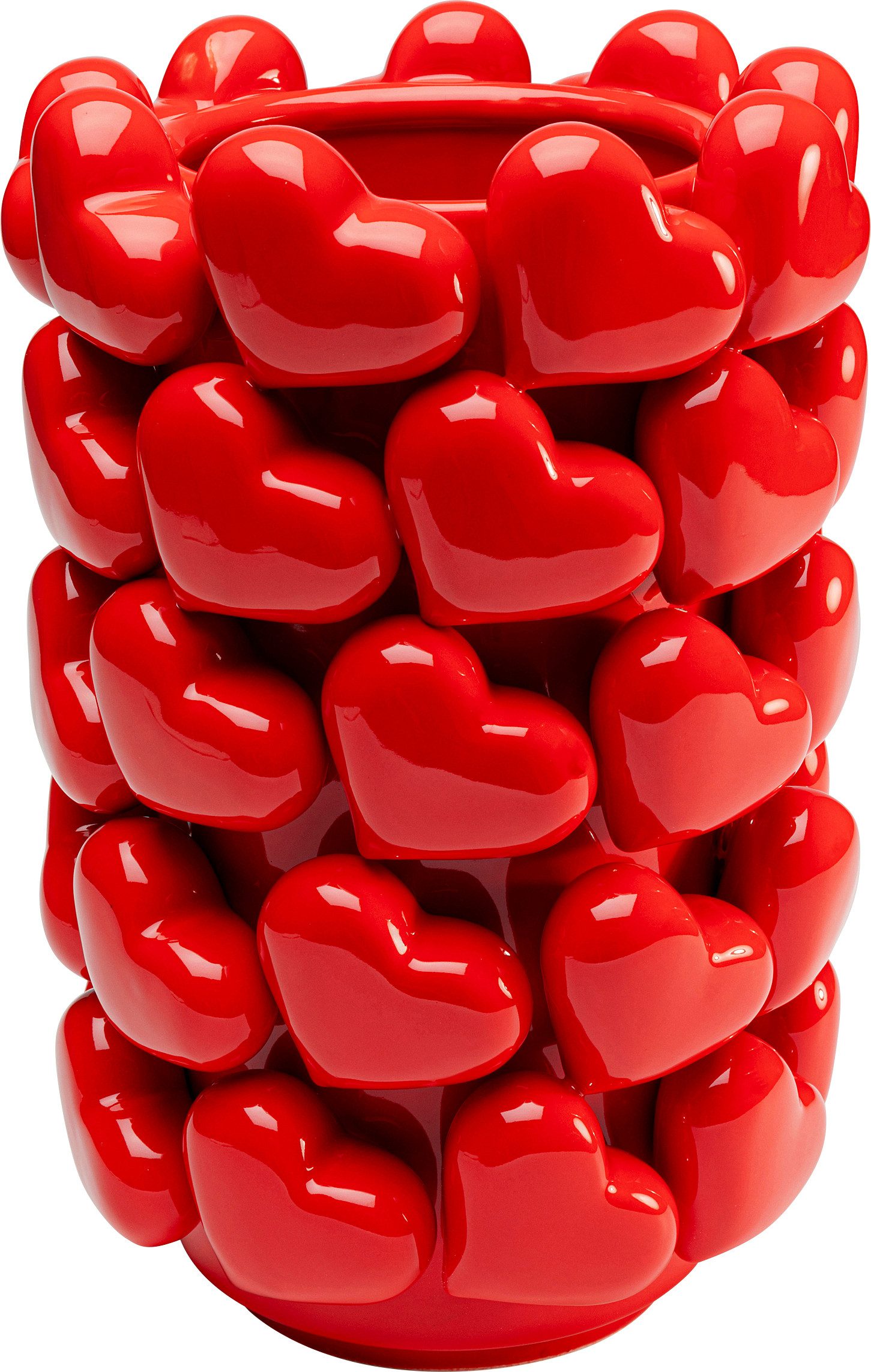 Kare Design Tischvase Vase Hearts 33cm