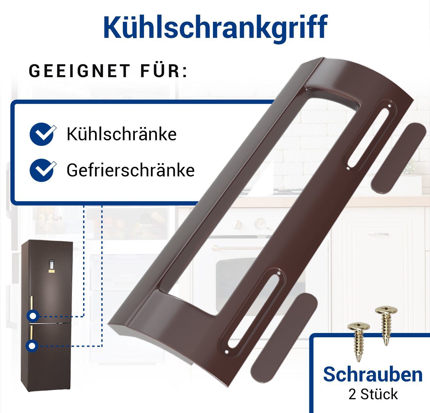VIOKS Türgriff Griff für Kühlschrank