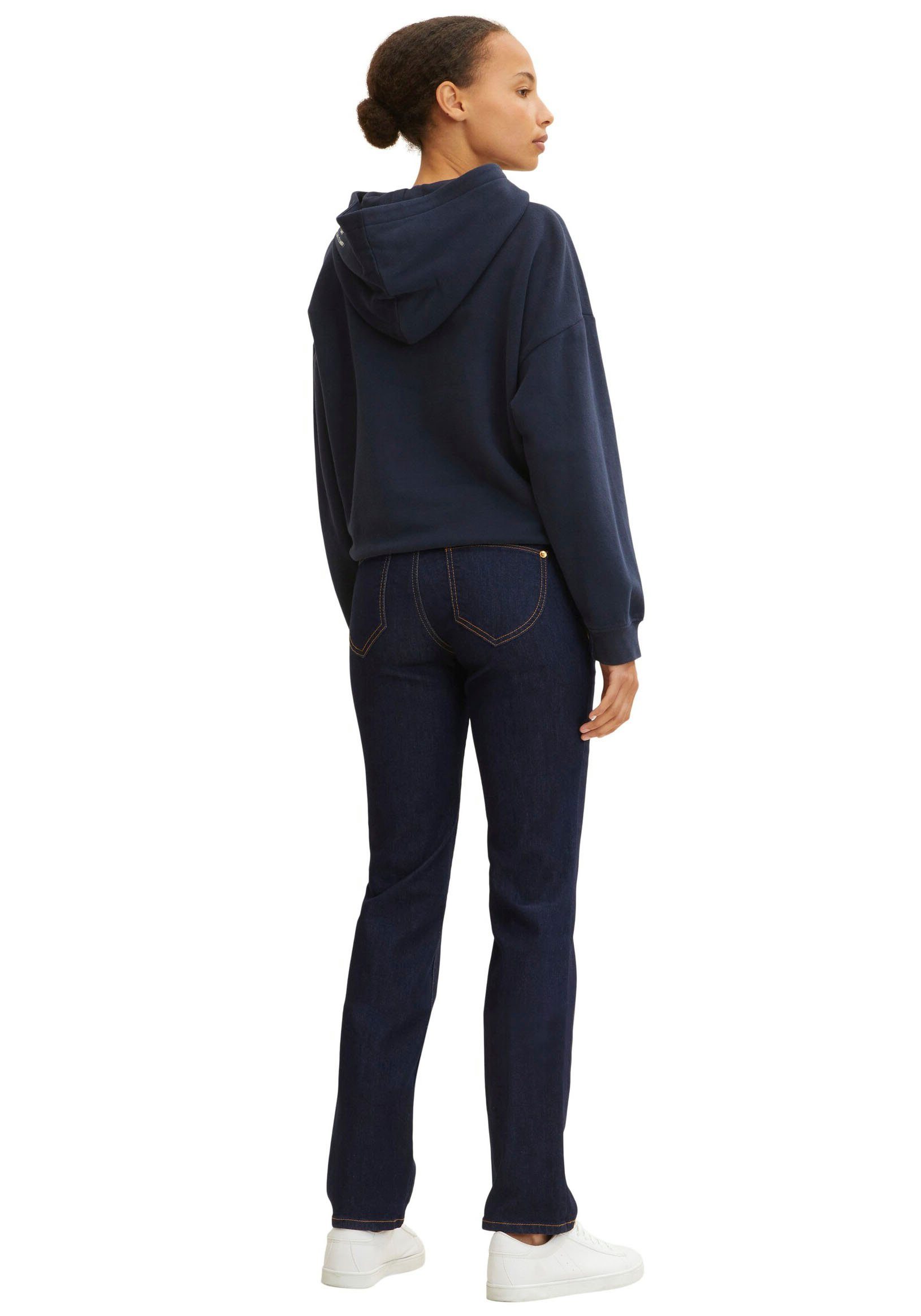 TOM TAILOR Gerade Jeans "Alexa Straight" mit Kontrastnähten günstig online kaufen