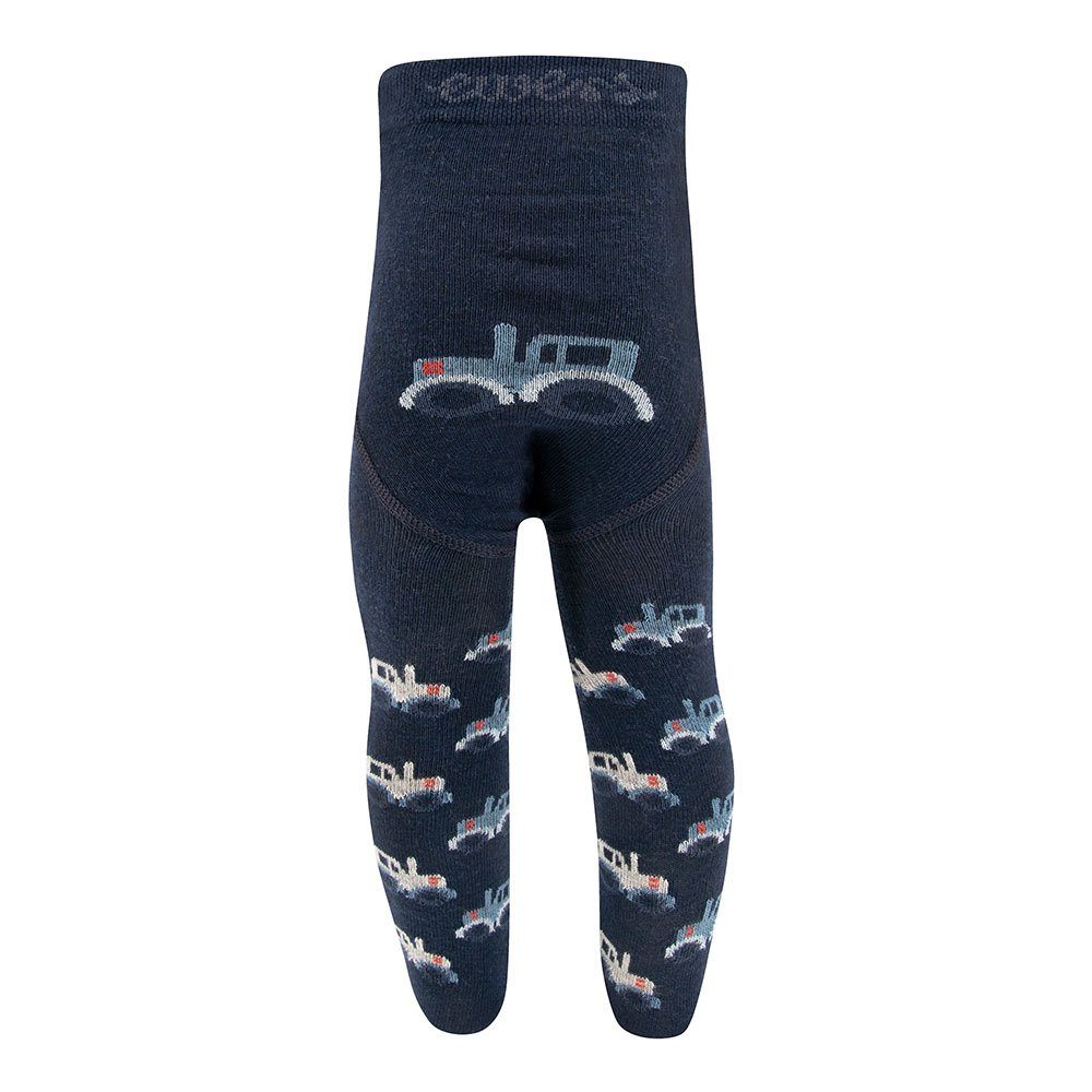 Ewers Strumpfhose navy hoher Trecker Baumwollanteil Strumpfhose