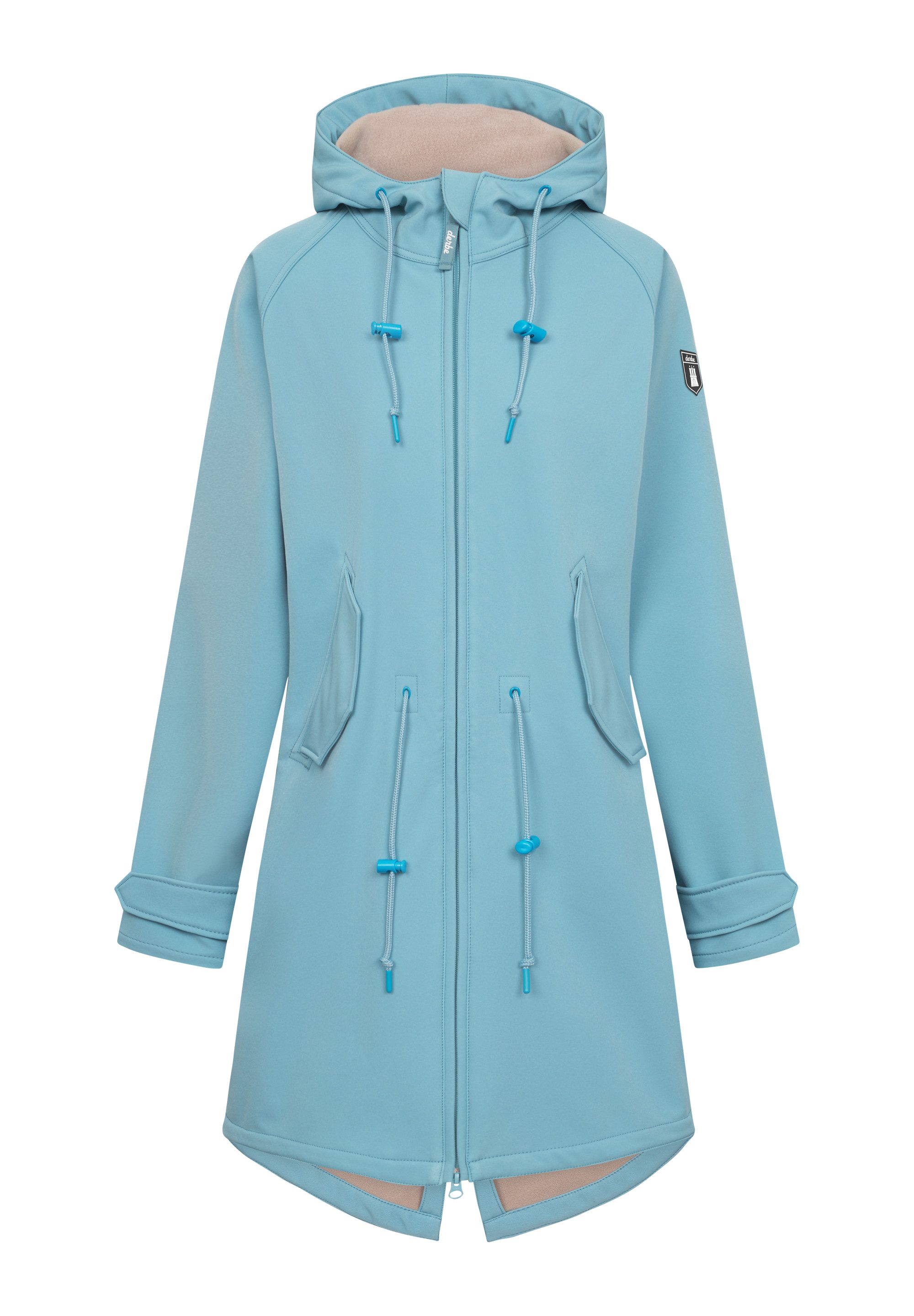 Derbe Softshellmantel Friese Island winddicht