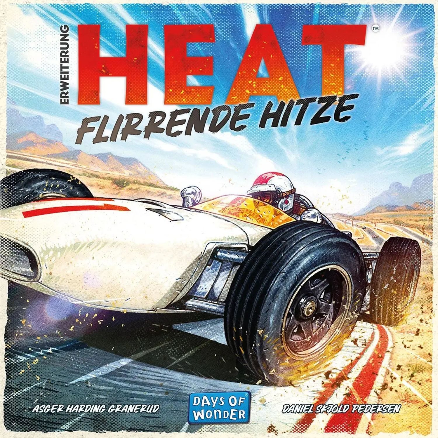 Asmodee Spiel Heat - Flirrende Hitze
