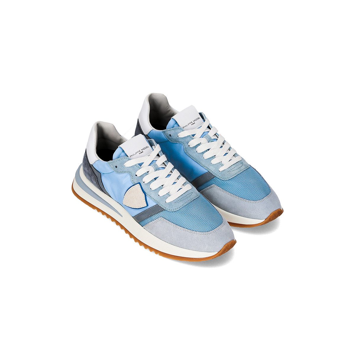 Philippe Model TROPEZ 2.1 LOW, Sneaker in Blau, kombiniert für Herren Sneaker