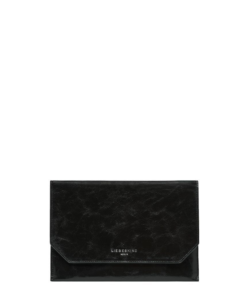 Liebeskind Berlin Kosmetiktasche Lora Pouch M Papertouch Crinkle Schwarz