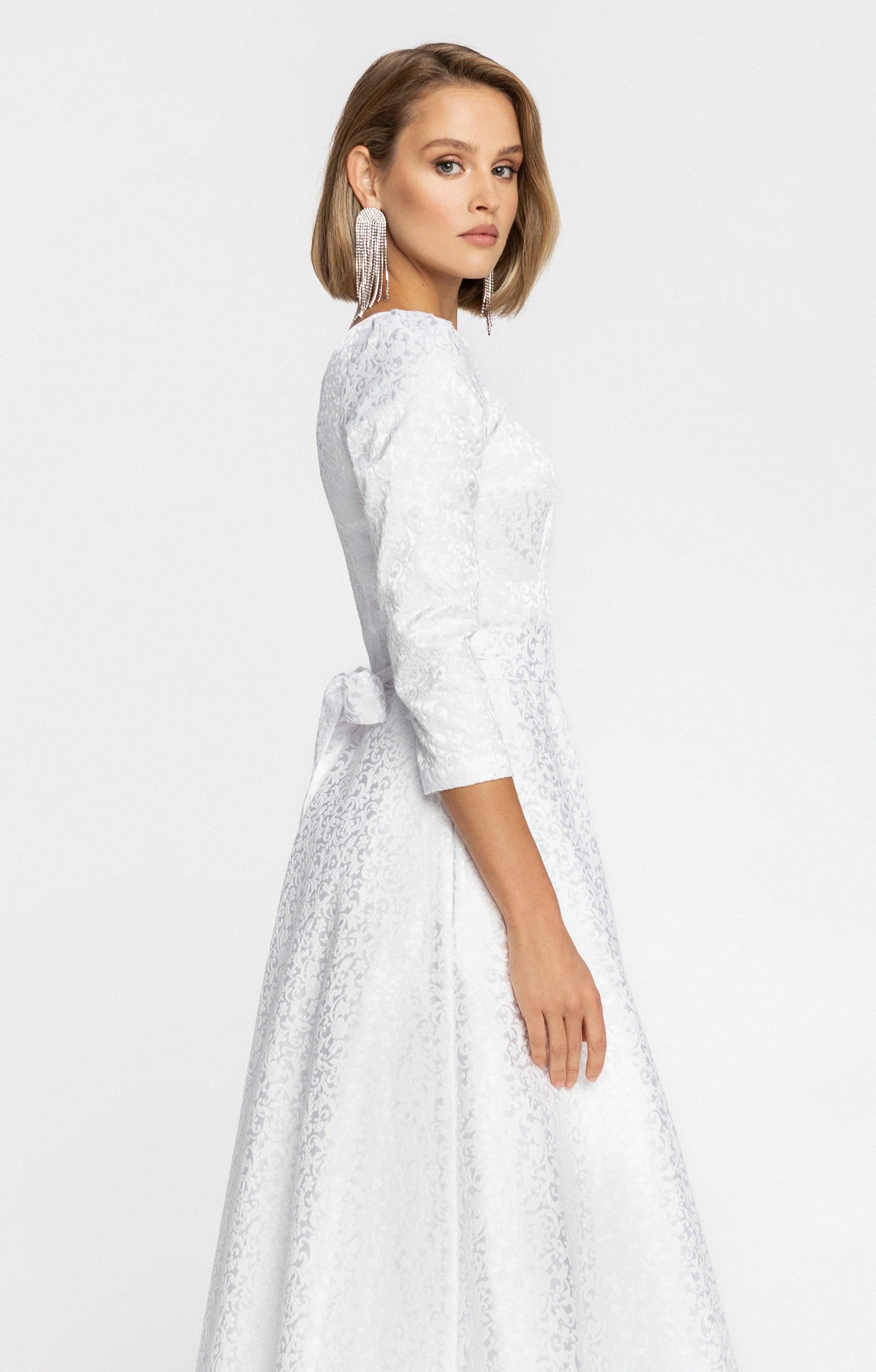 MATSOUR'I Brautkleid Alyzee Jacquard mit Reliefoberfläche
